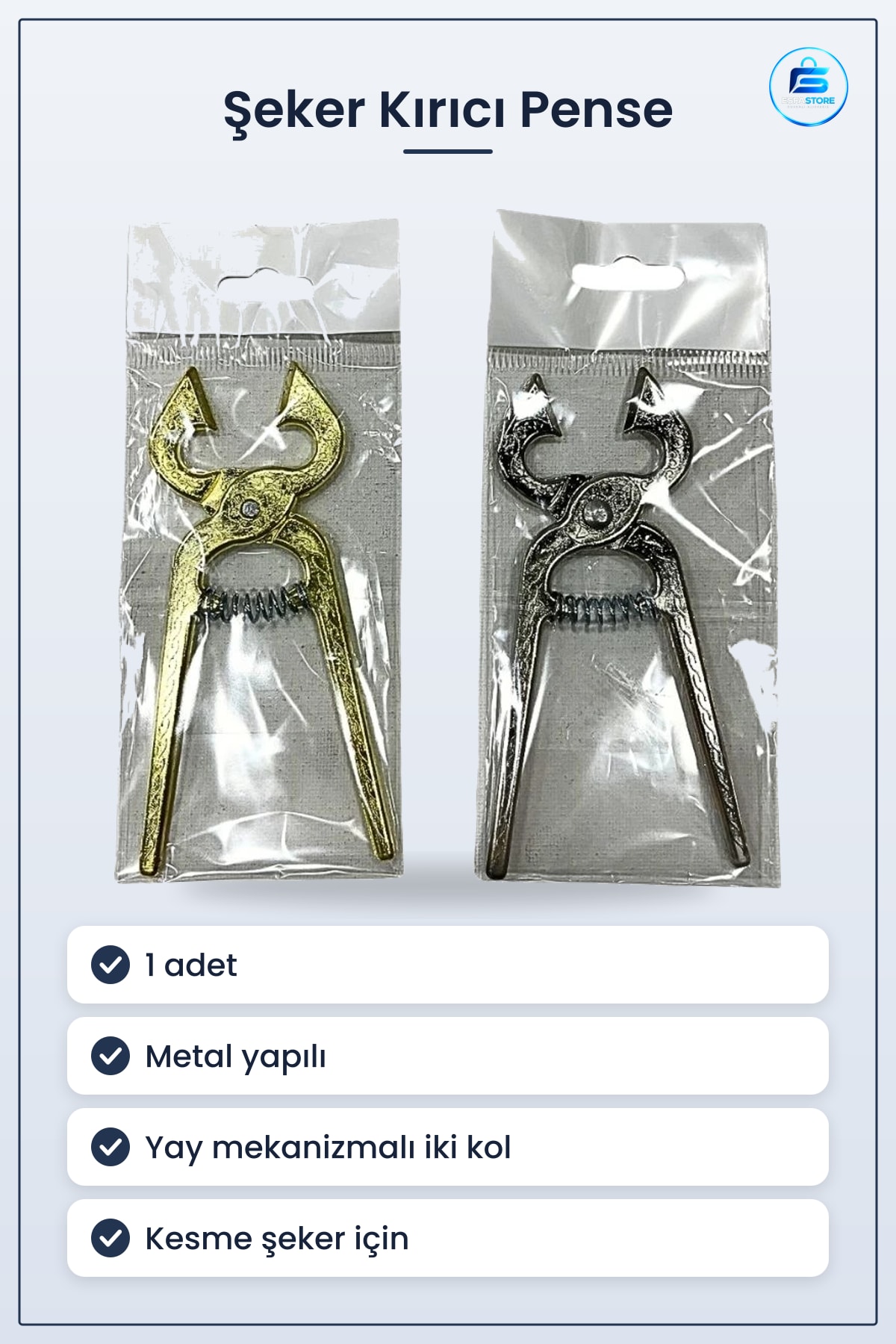 Şeker Kırıcı Pense 1 Adet Mutfak Pensesi Metal Kesici Ev Kullanımı İçin Hırdavat Aleti