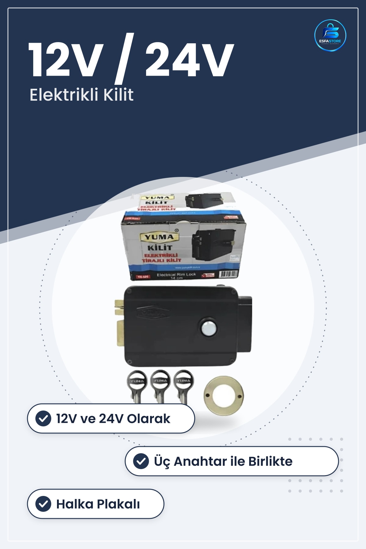 Elektrikli Tirajlı Kilit 12V 24V Kapı Güvenlik Kilidi Anahtarlı Ev Ofis Hırdavatı