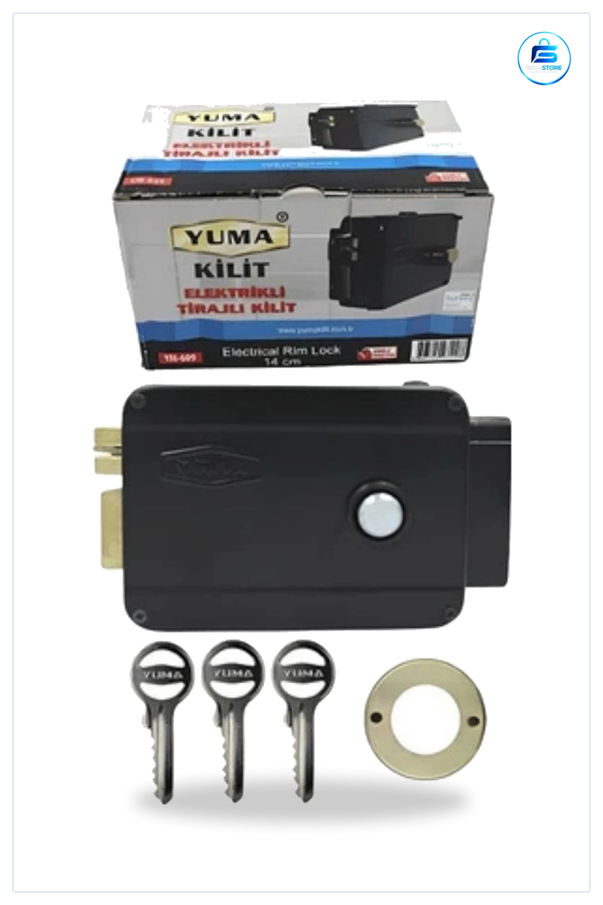 Elektrikli Tirajlı Kilit 12V 24V Kapı Güvenlik Kilidi Anahtarlı Ev Ofis Hırdavatı