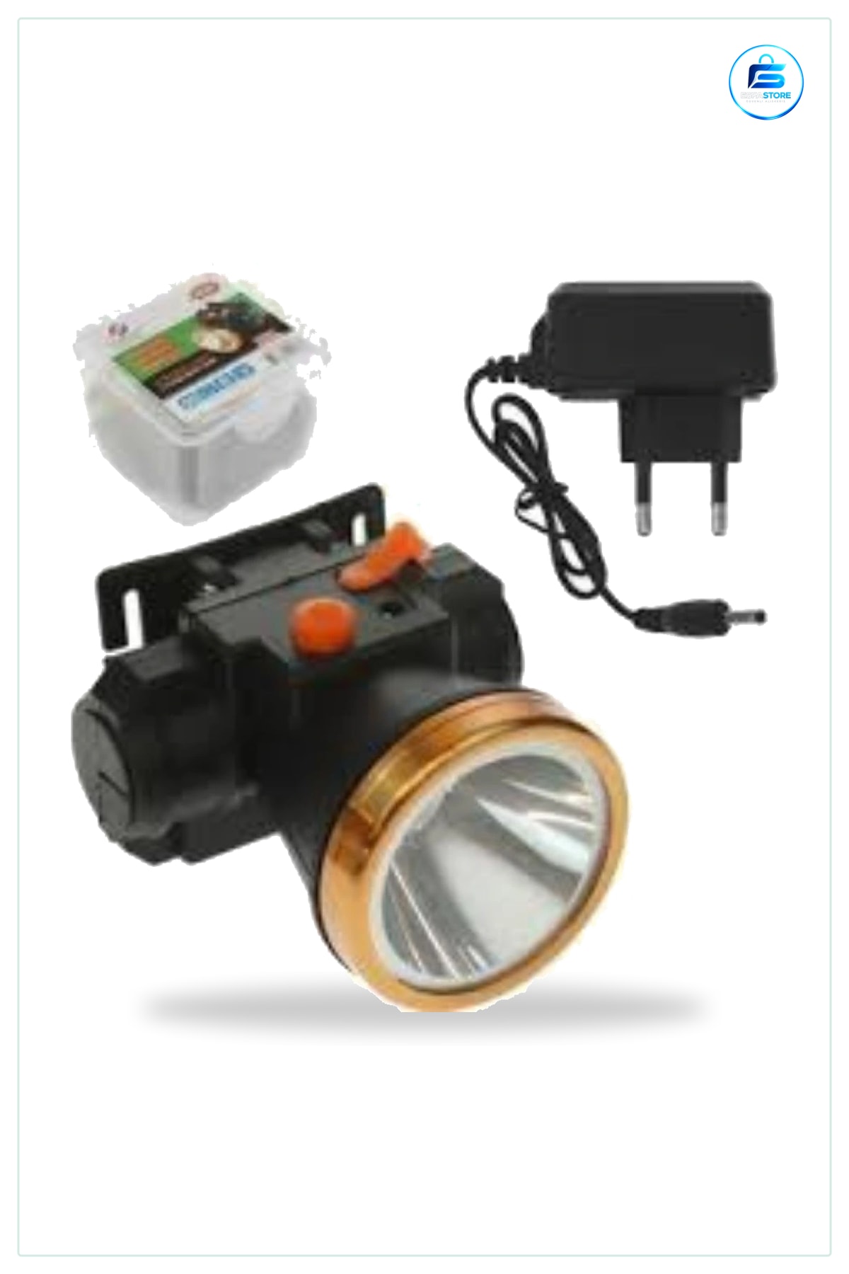 Kafa Lambası 40 W LED Eller Serbest Kamp Yürüyüş Av Bisiklet Çalışma Feneri Aydınlatma Gece