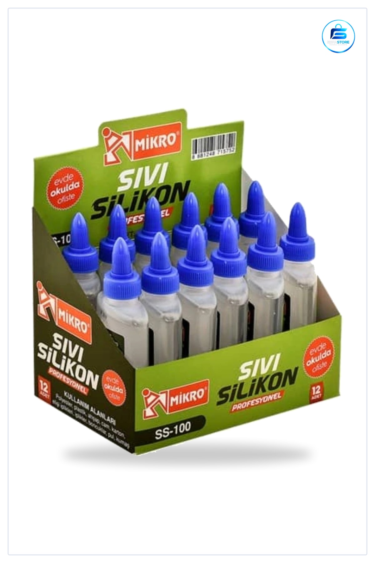 Sıvı Silikon 100 ml Profesyonel Banyo Mutfak Ev Ofis İçin Derz Dolgu Yapıştırıcı Tutkal
