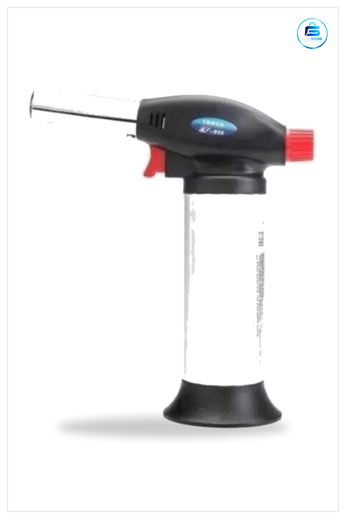 Turbo Torch Pürmüz Kaynak Makinesi Lehim Mutfak Alev Tabancası Gümüş Gövdeli Ev Tipi Brülör