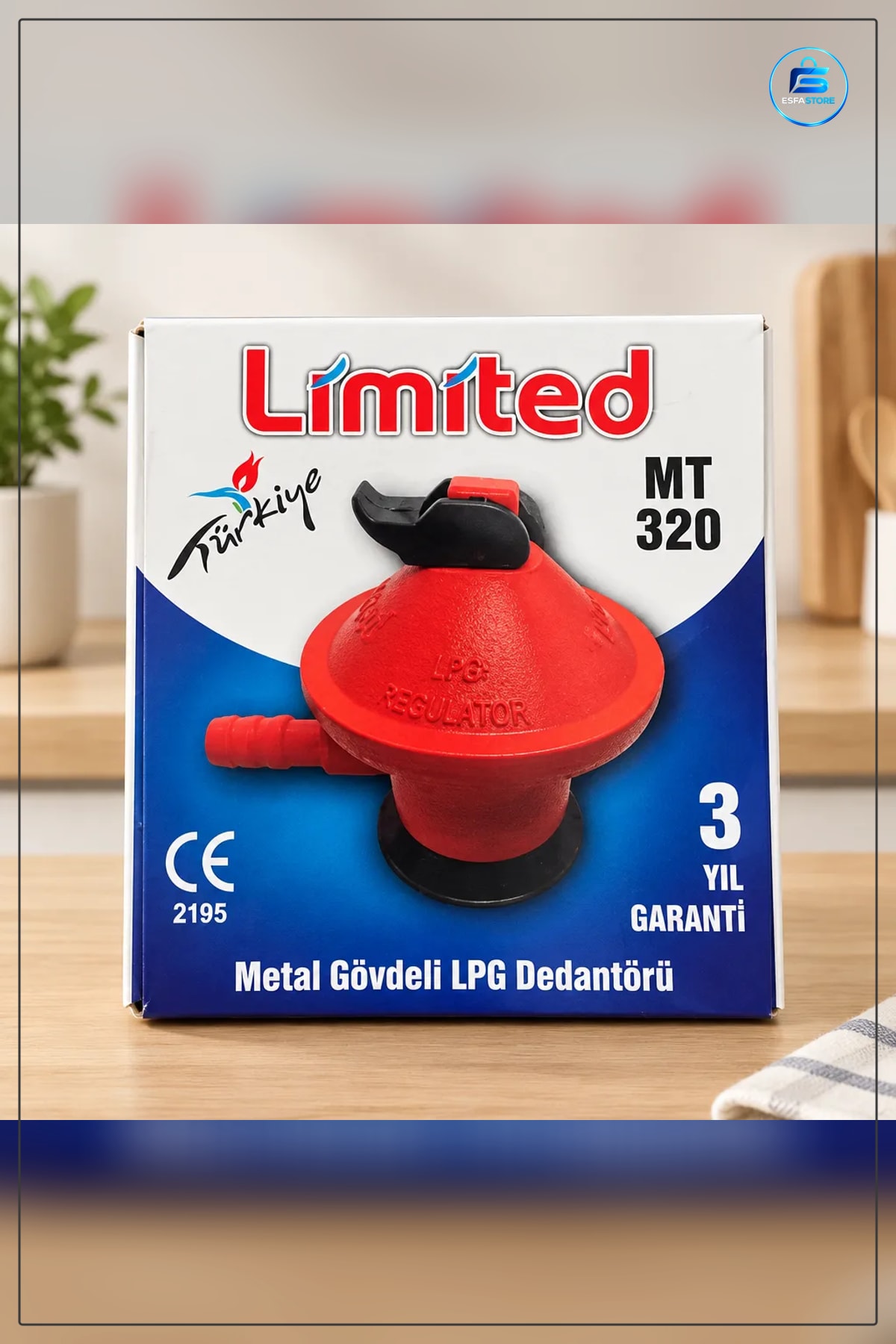 Metal Gövdeli LPG Dedantörü Regülatörü Tüp Basınç Ayarlayıcı Otomobil ve Gaz Yedek Parça
