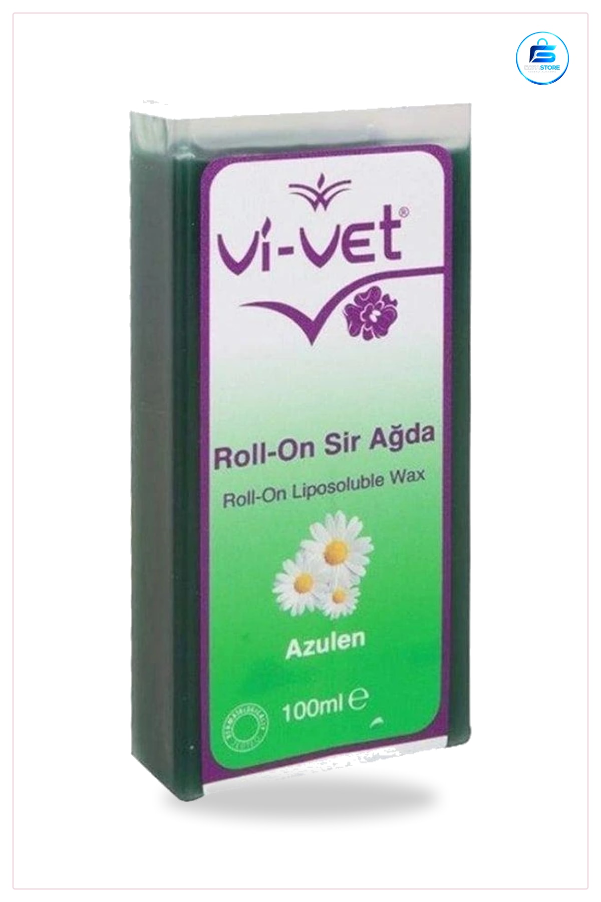 Ağda Roll On Sir 100 ml Azulen İçerikli Tüy Dökücü Bakım Epilasyon Kadın Erkek Vücut