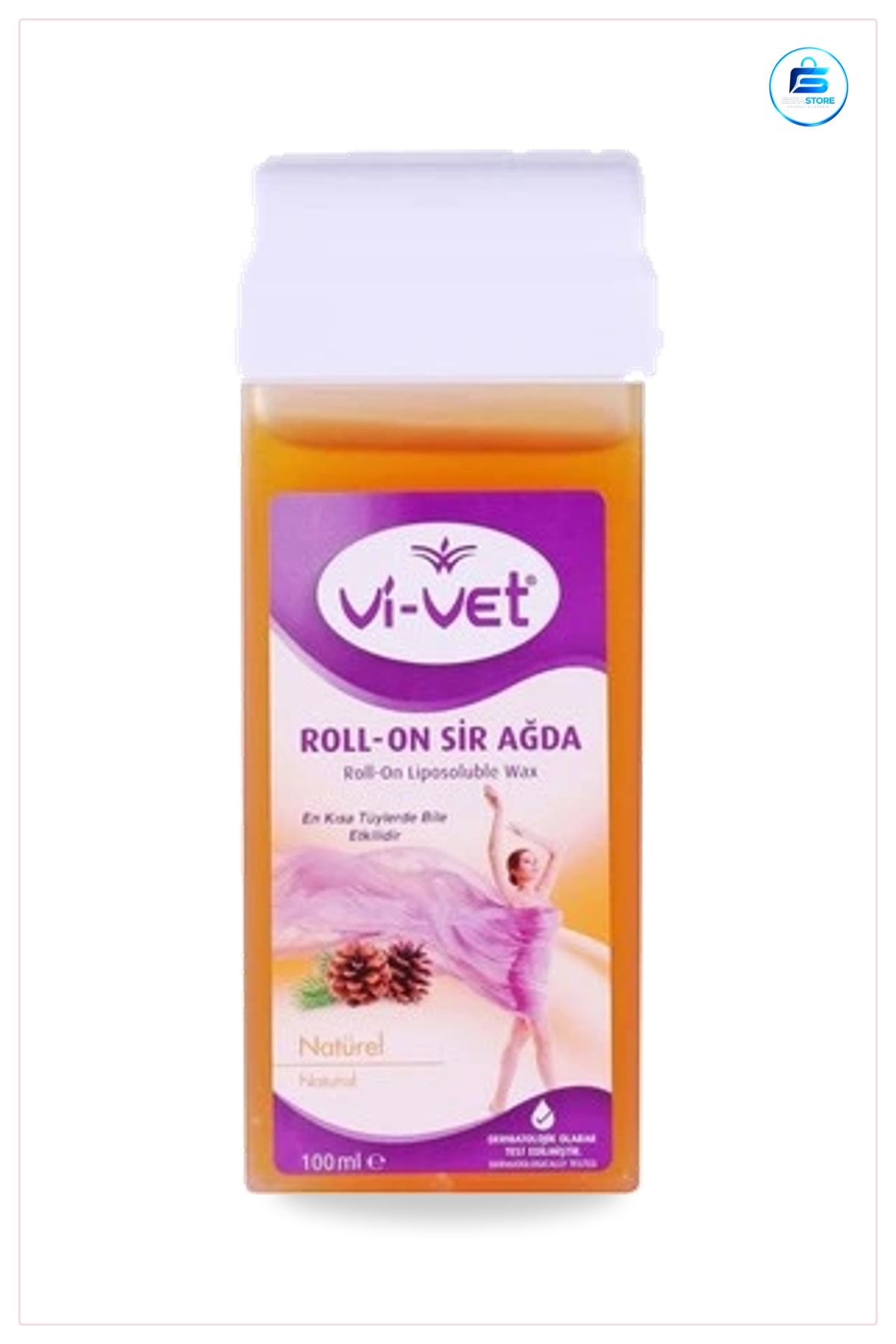 Roll-on Sir Ağda 100 ml Natürel Tüy Dökücü Epilasyon Vücut Bacak Koltuk Altı Pratik