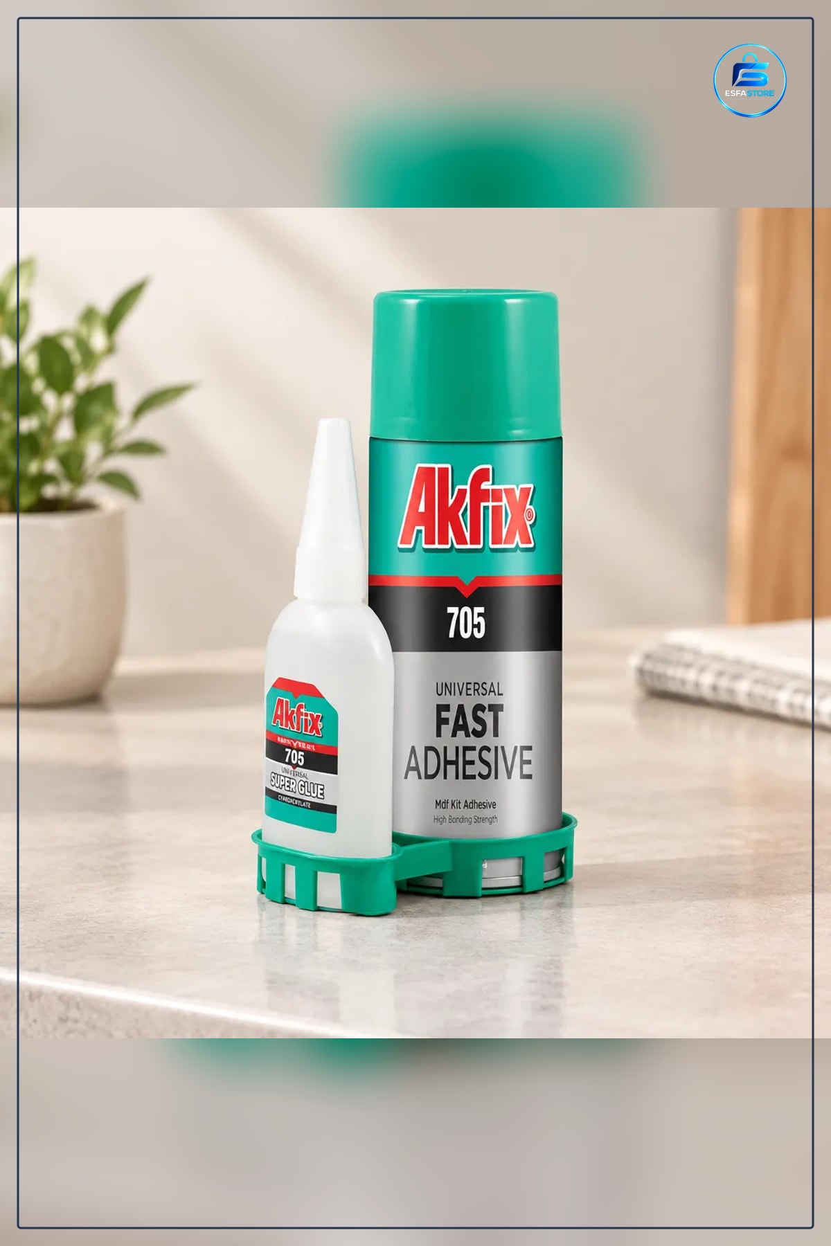 Hızlı Yapıştırıcı 400 ml Sprey ve Tutkal Seti Hırdavat Tamirat Hobi İşleri Ev Kullanışlı