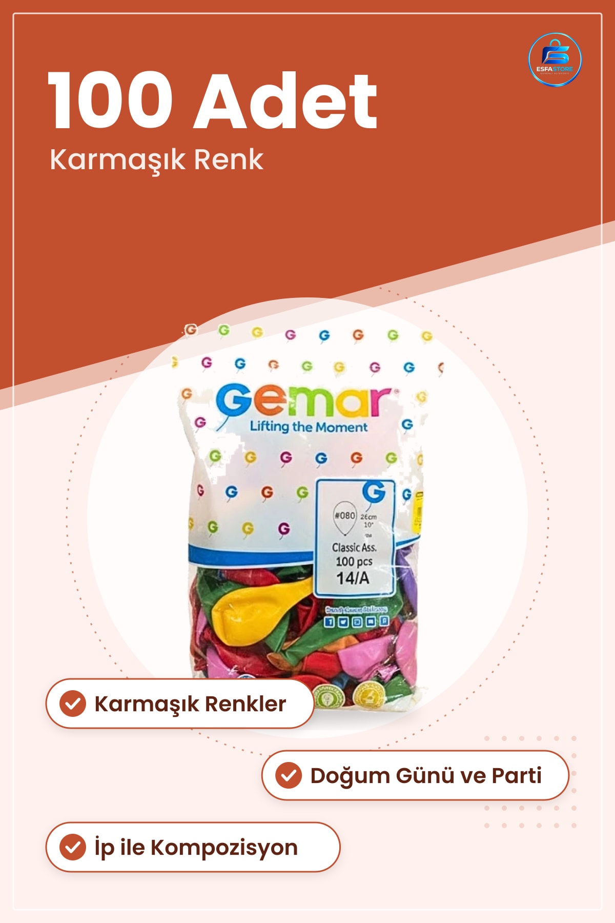 Balon Seti 100 Adet Karışık Renk Doğum Günü Parti Süsleme Malzemesi Eğlence Kutlama Balonu