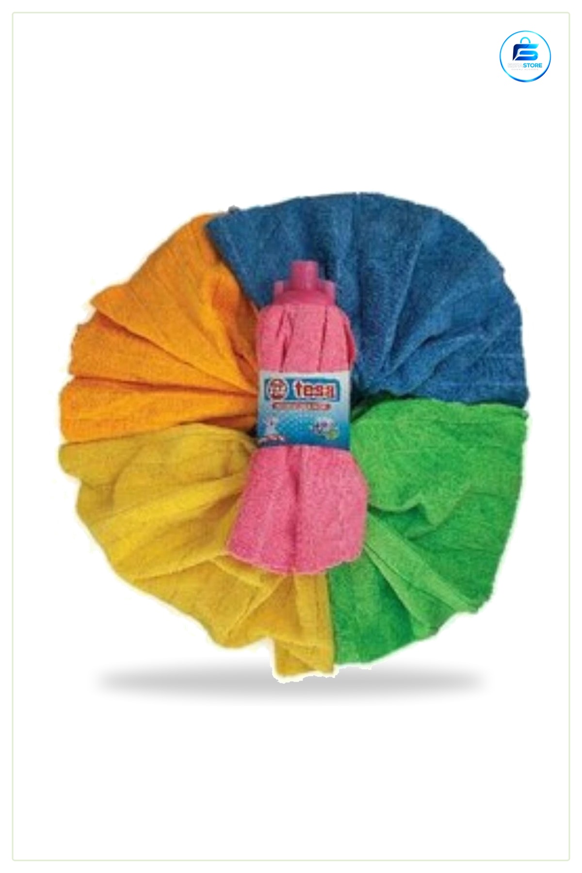 Mikrofiber Mop Paspas Renkli Yıkanabilir Mutfak Banyo Zemin Temizliği İçin Ev Gereci