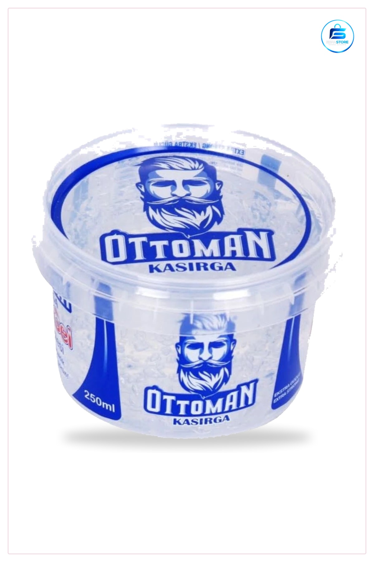 Saç Jölesi 250 ml Extra Strong Beyaz Şekillendirici Tutuşlu Jel Modelleme Bakım Ürünü