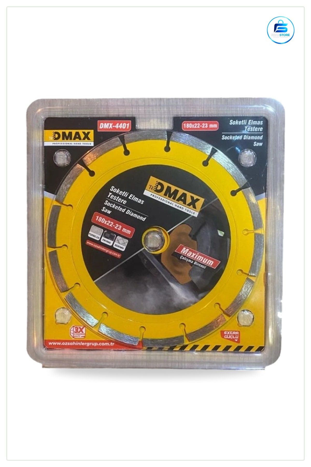 Soketli Elmas Daire Testere Bıçağı 180x22 mm Hassas Kesim Diski Elektrikli El Aleti