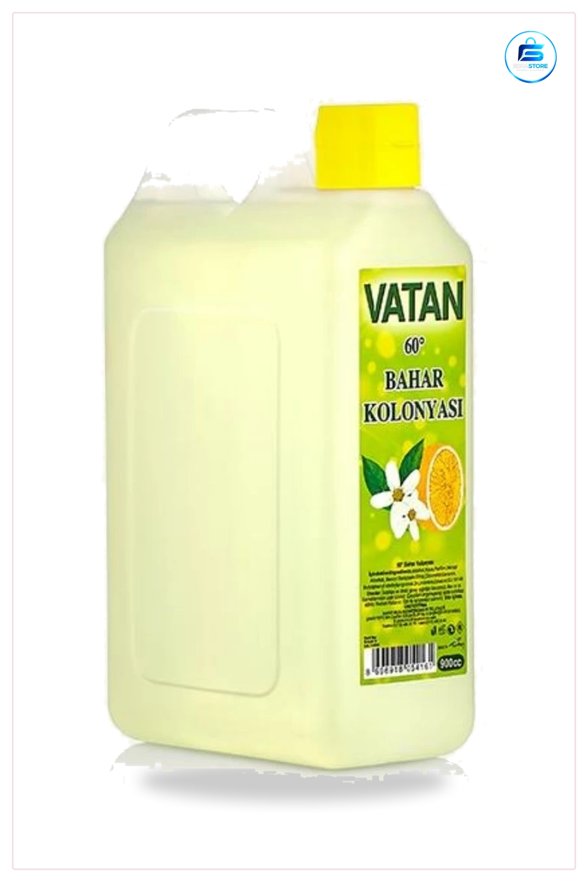 Limon Kolonyası cc Bidon Limonlu Kokulu Ev Banyo Mutfak Kişisel Bakım Kolonya Kullanışlı