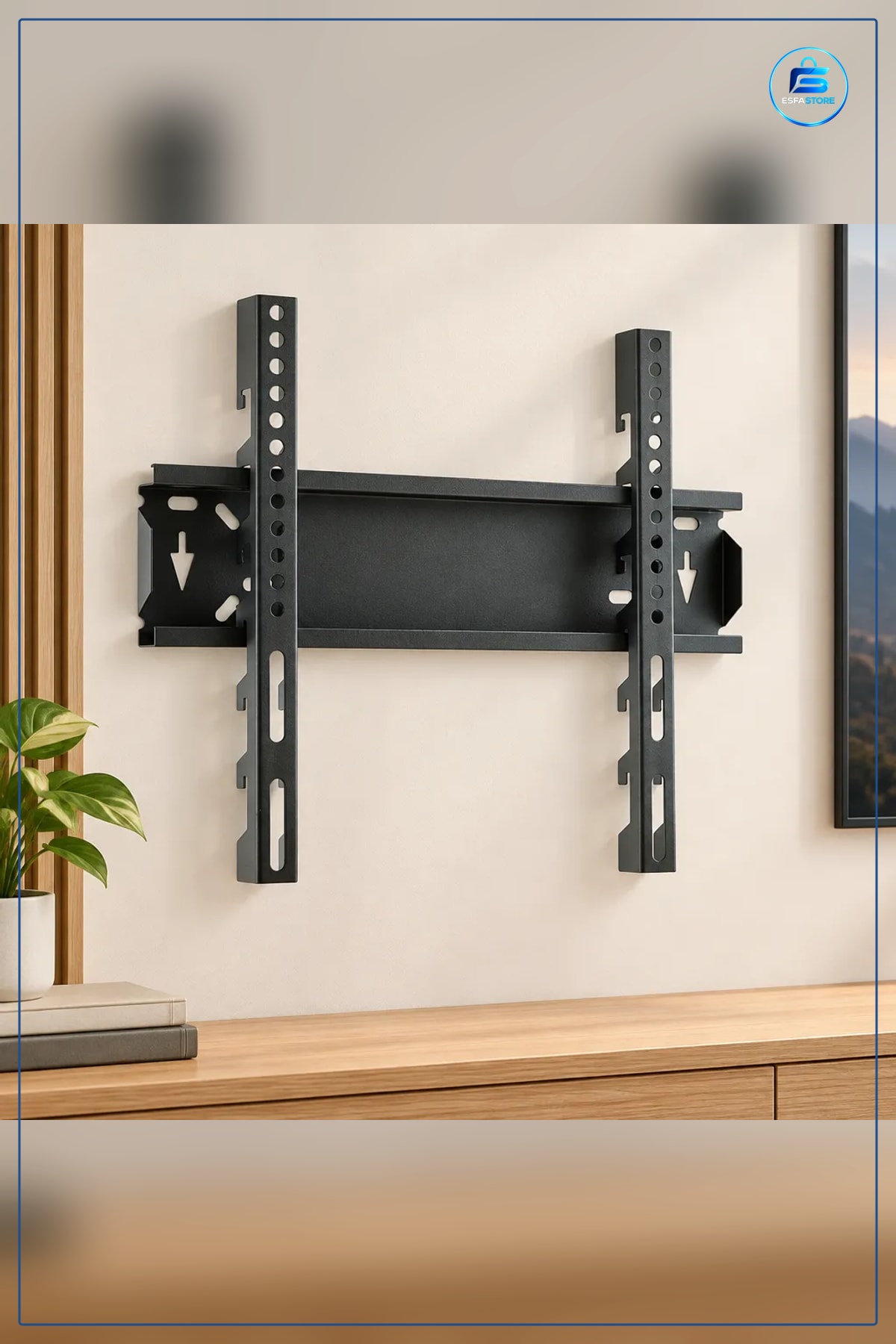 TV Askı Aparatı Sabit ile 155 cm LCD Plazma Duvar Braketi Salon Yatak Odası Montaj