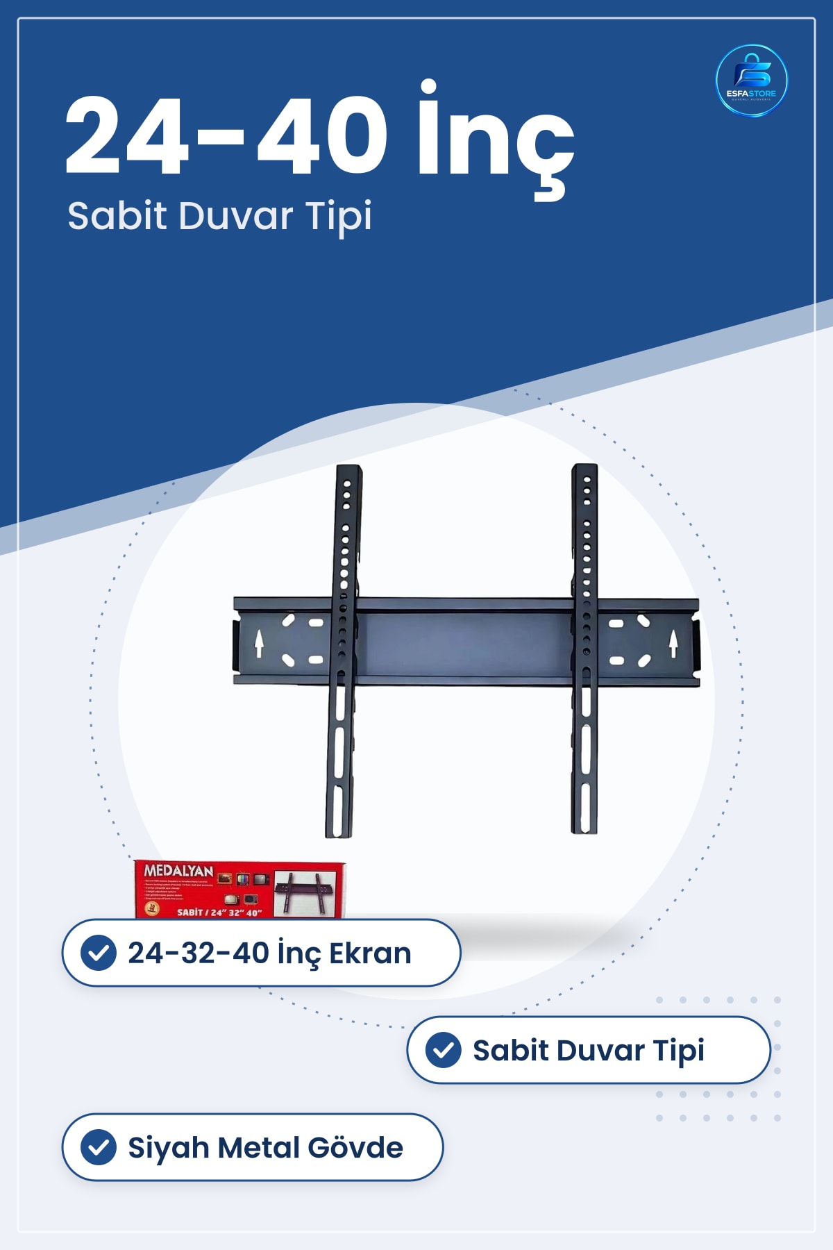TV Askı Aparatı ** Sabit Duvar Tipi LCD Plazma Televizyon Montaj Braketi Ev Salon
