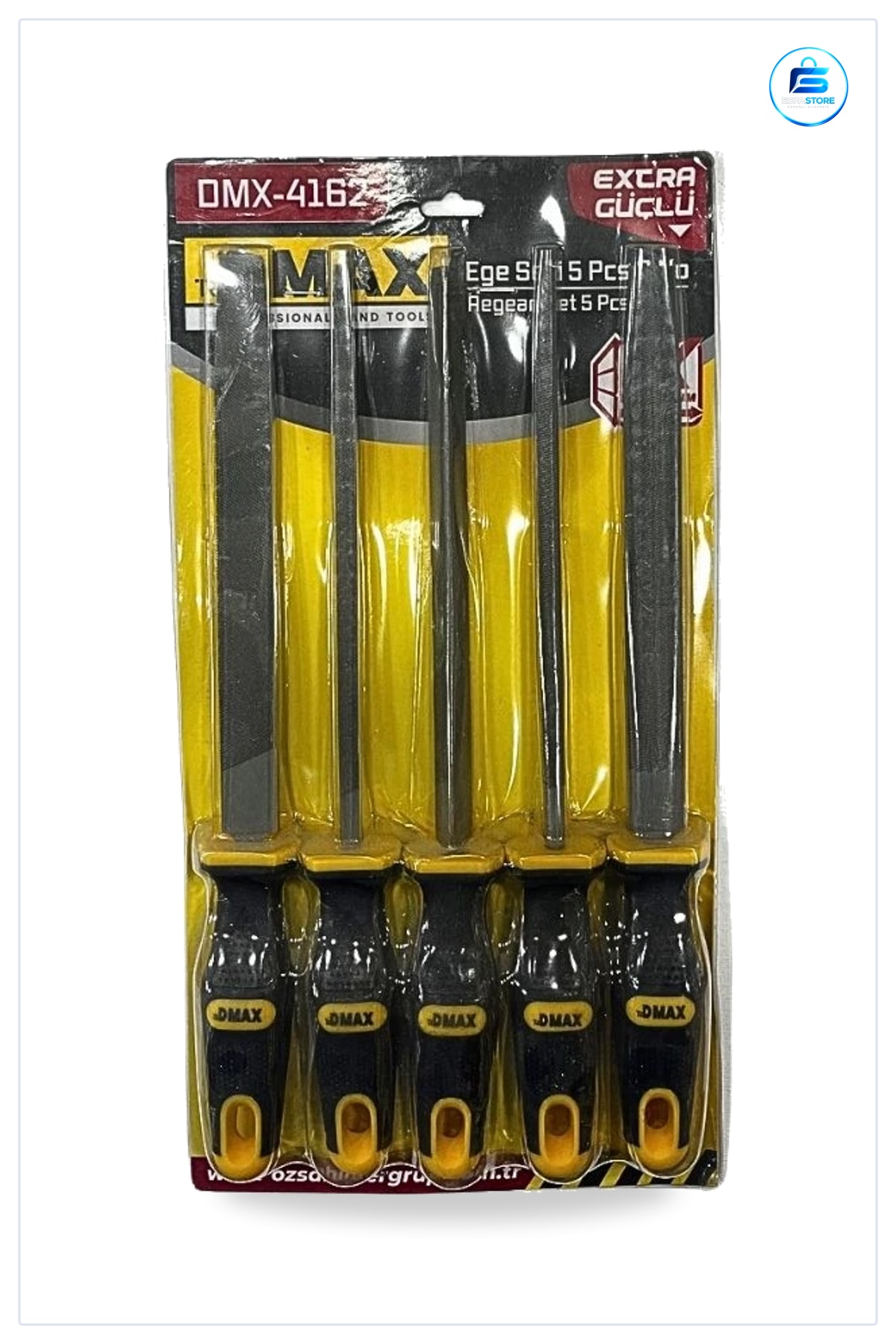 Eğe Seti 5 Parça Metal İşleme Düzeltme Hırdavat Manuel El Aletleri Takım Tamirat Atölye