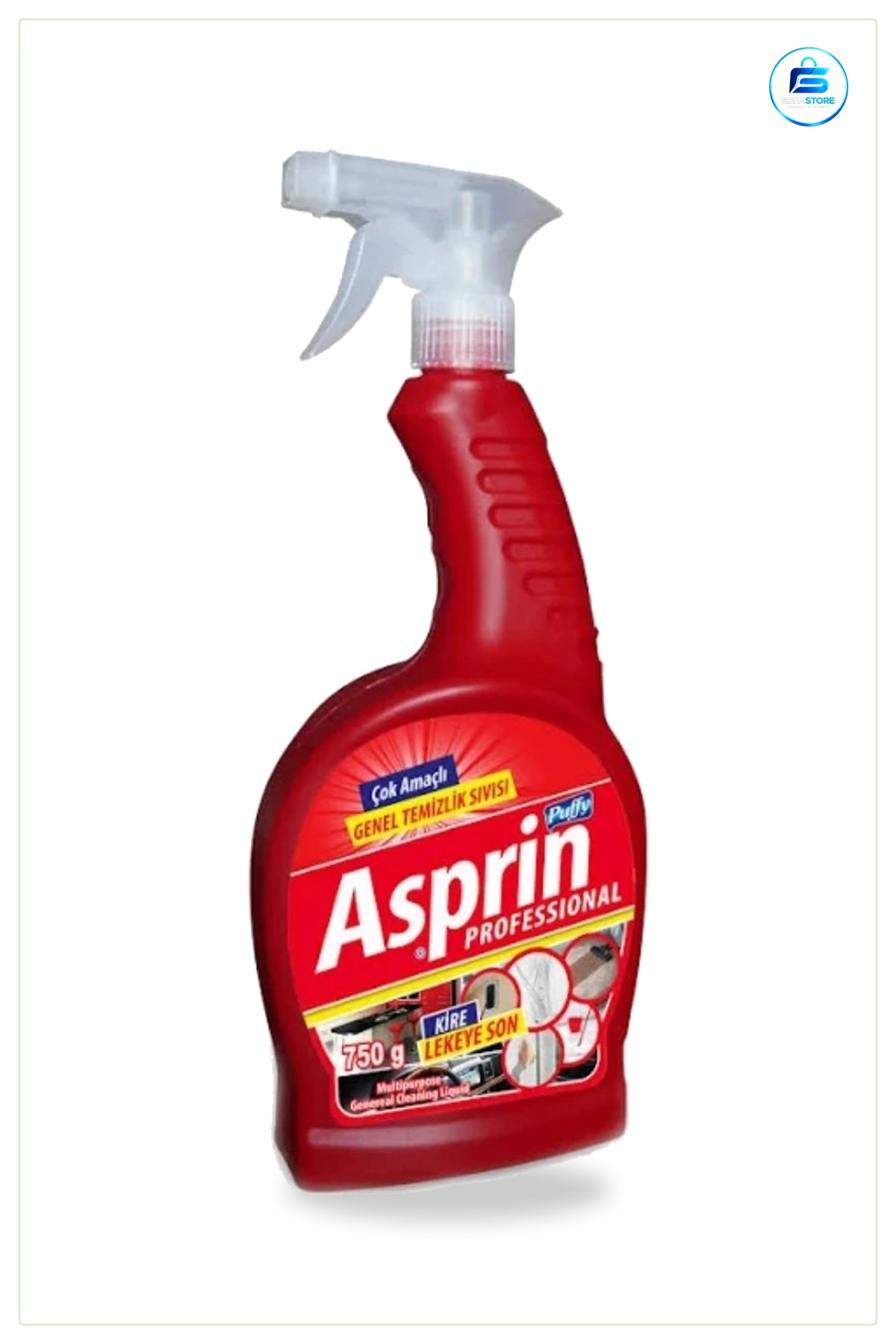 Yüzey Temizleyici Çok Amaçlı Genel Temizlik Sıvısı Sprey Mutfak Banyo Ev Kullanımı