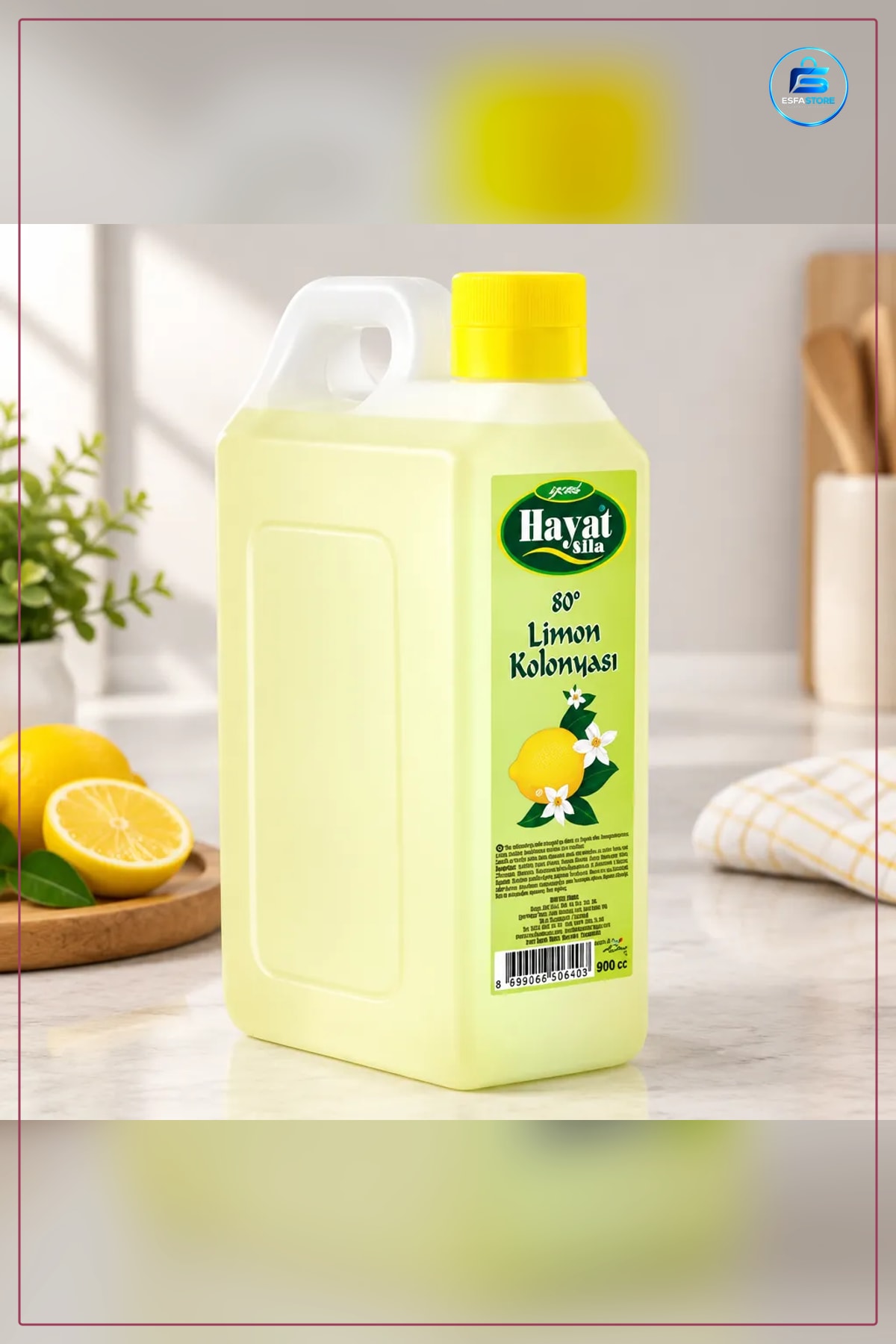 Bidon Limon Kolonya cc Günlük Kullanım Pratik Kişisel Bakım Ev Mutfak Tazelenme Kullanışlı