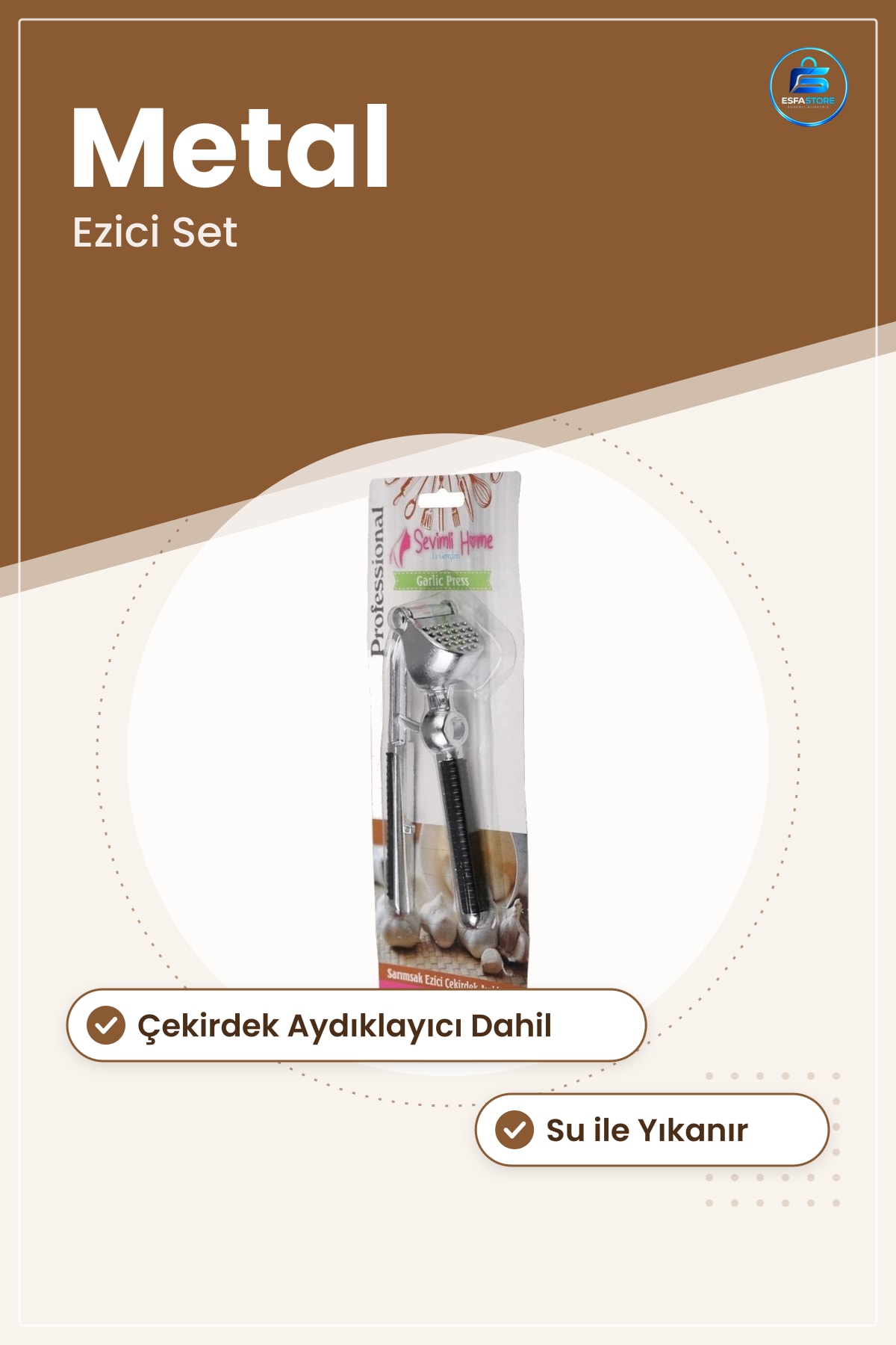 Sarımsak Ezici Metal Sevimli Mutfak Çekirdek Aydıklayıcı Yemek Hazırlık Ezme Aparatı