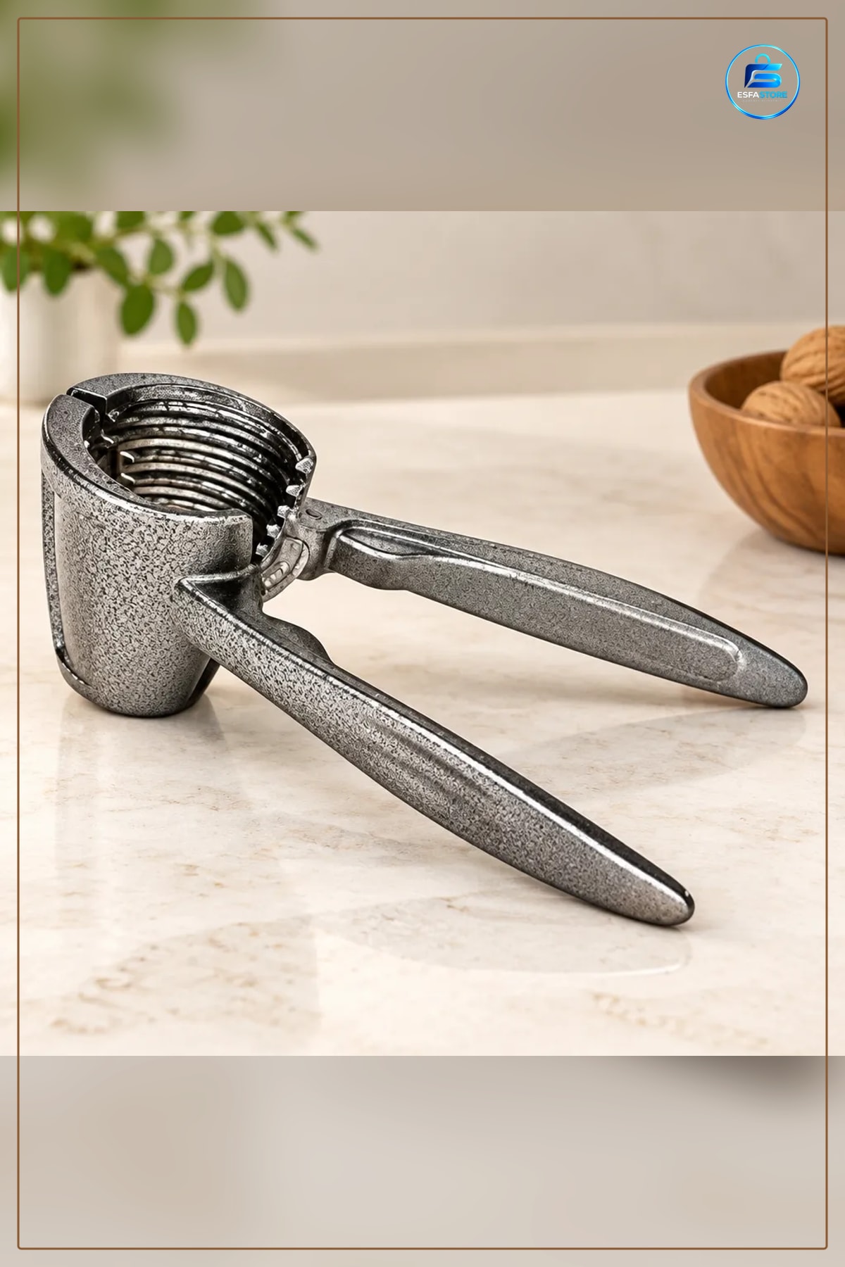 Tekli Ceviz Kıracağı Fındık Kırma Mutfak Yemek Hazırlık Manuel Metal Kırıcı Alet Pratik Kullanım