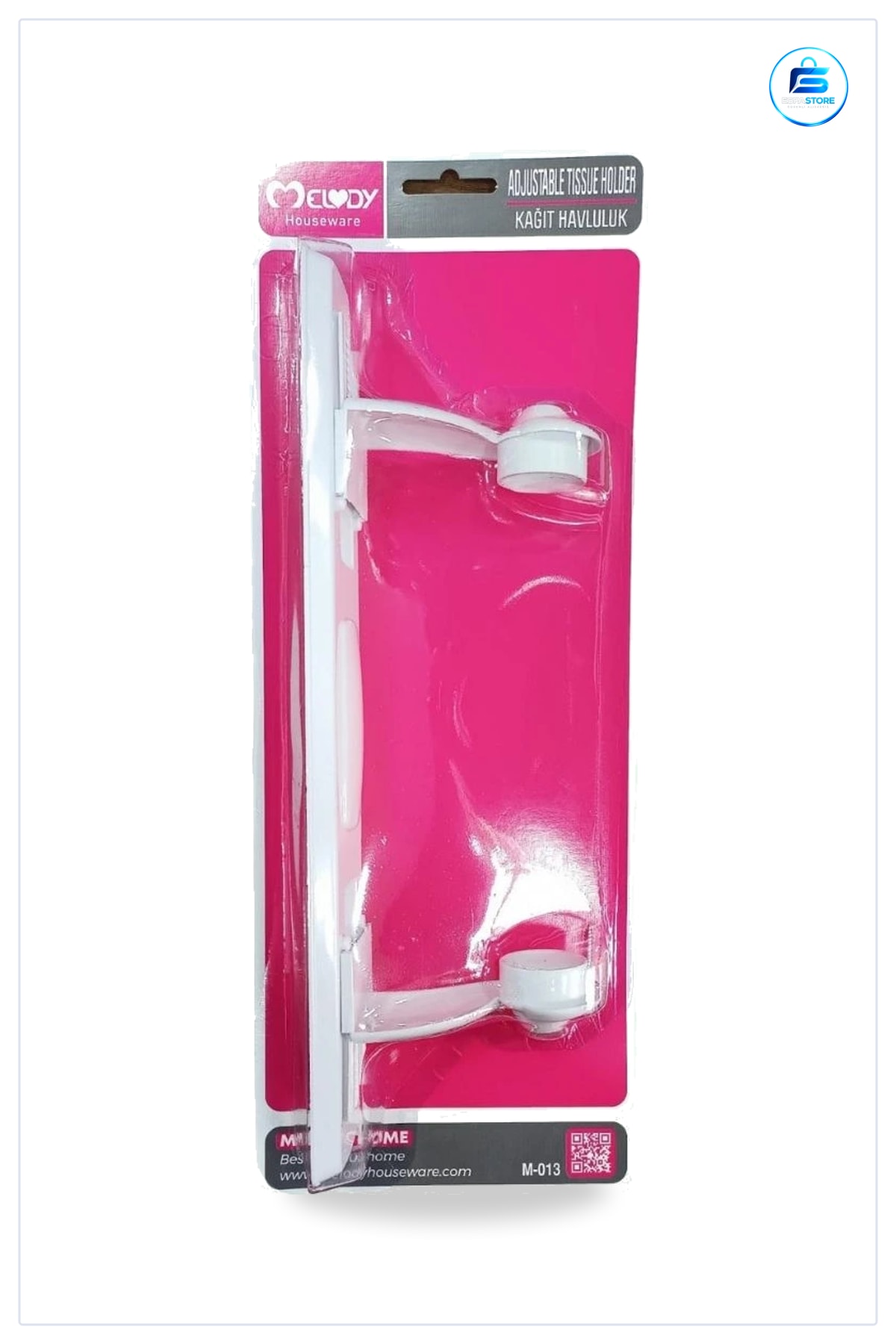 Ayarlı Solo Tuvalet Kağıtlığı Banyo Kağıt Rulo Tutucu Farklı Boy Rulolara Uyumlu Pratik Montaj