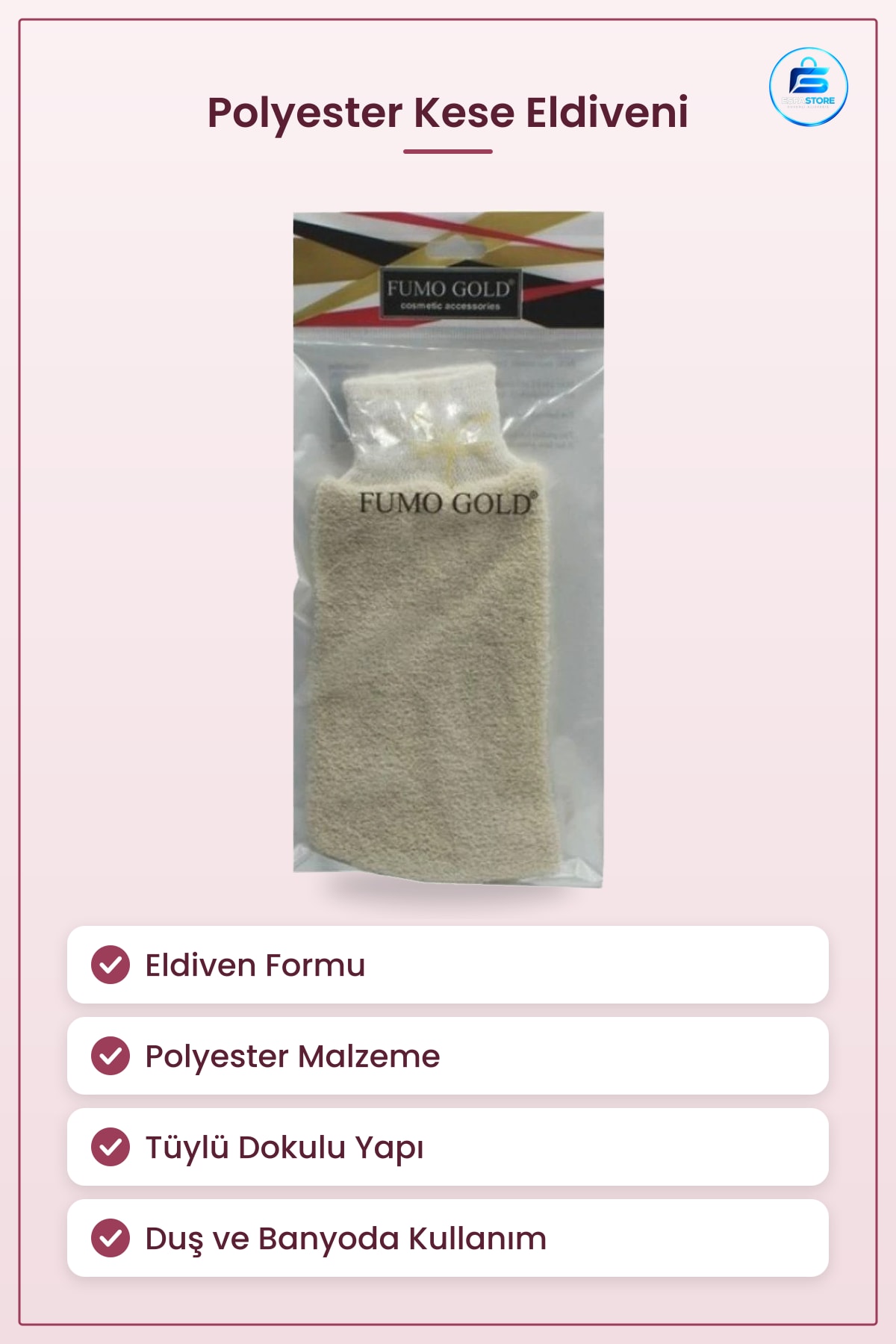 Polyester Eldiven Kese Lifi Banyo Süngeri Duş Vücut Temizleme Ölü Hücre Giderici Bakım