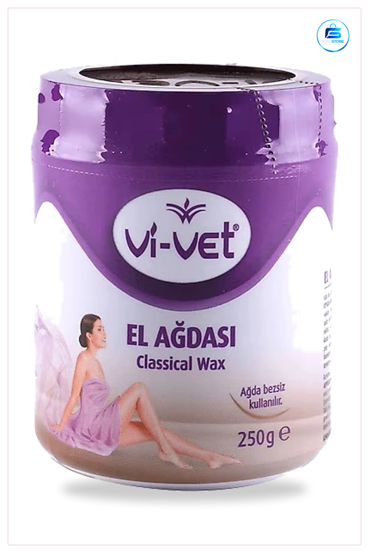 El Ağdası 250 gr Klasik Ağda Tüy Dökücü Epilasyon Kadın Bacak Koltuk Altı Vücut Kıl Alma Ürünü