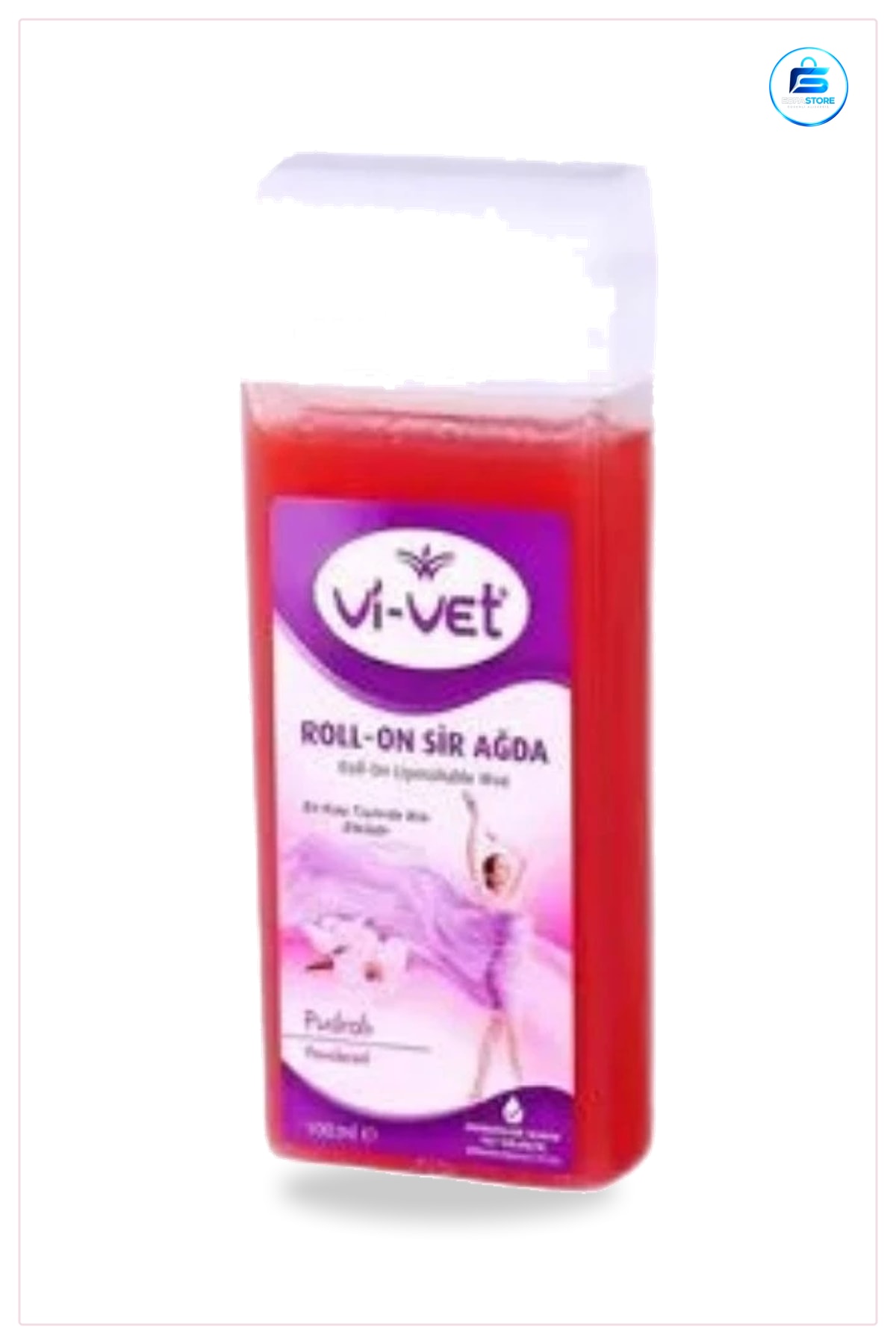 Roll On Sir Ağda 100 ml Yoğun Pudralı Tüy Dökücü Epilasyon Kartuşu Pratik Uygulama