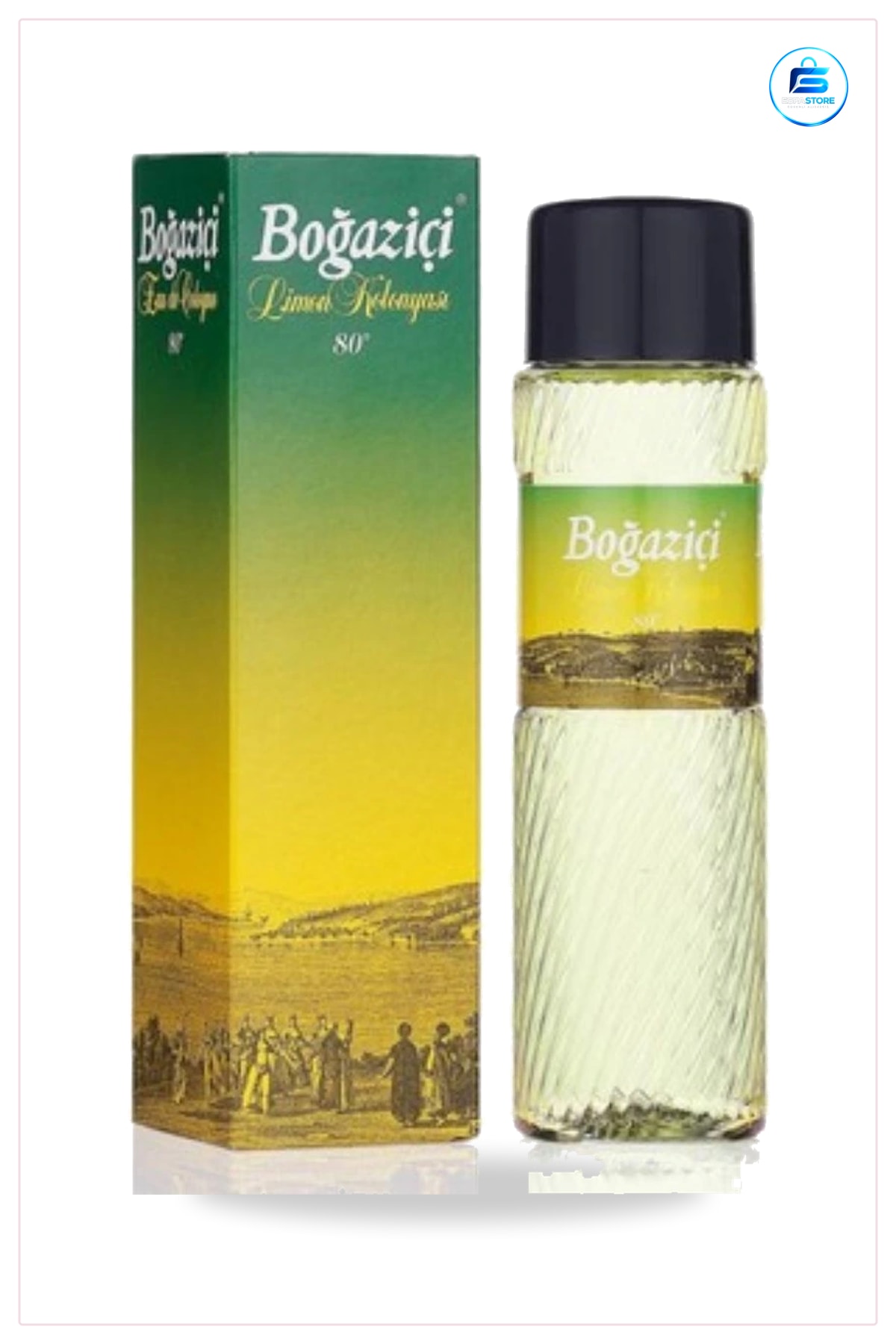 Limon Kolonyası 200 ml Ferahlatıcı Vücut Kişisel Bakım Cam Şişe Parfüm ve Deodorant Ürünü