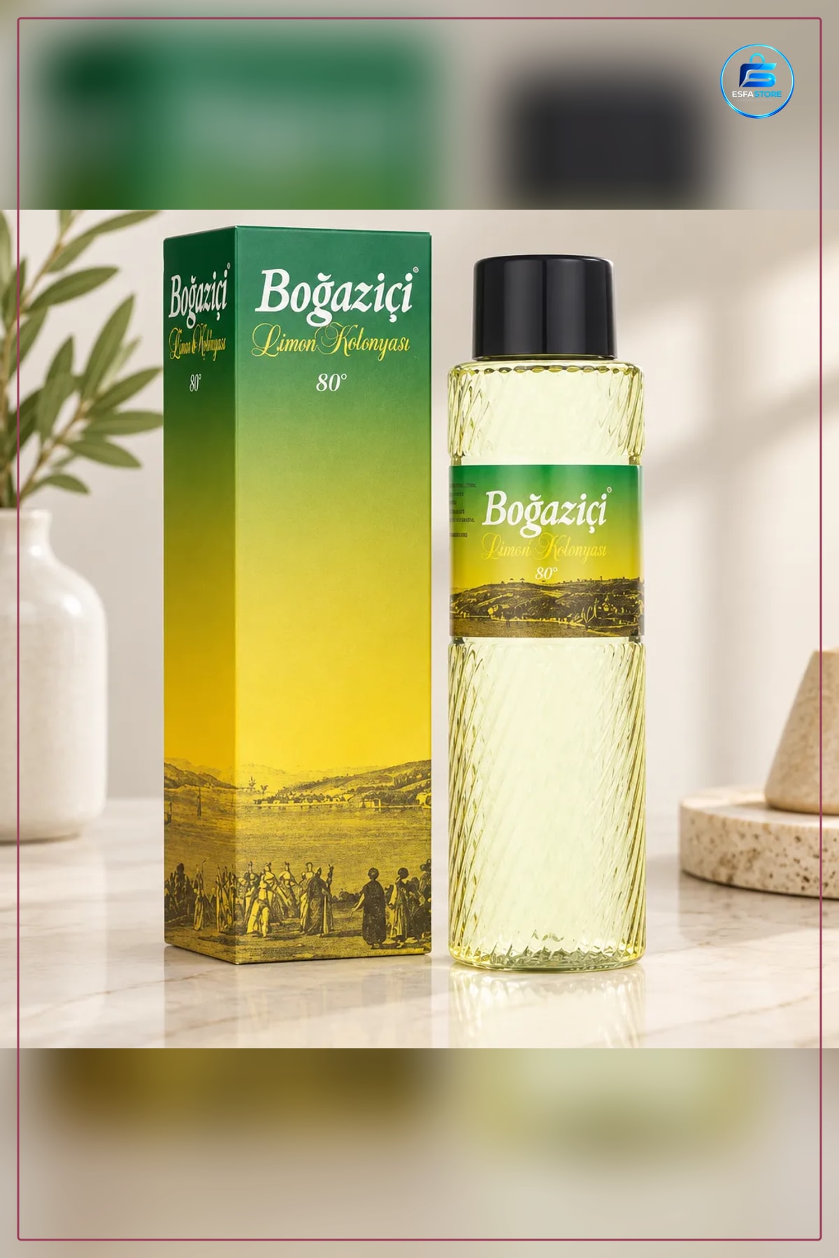 Kolonya 400 ml Limon Kokulu Derece Günlük Kullanım Kişisel Bakım Parfüm Deodorant Ürünü
