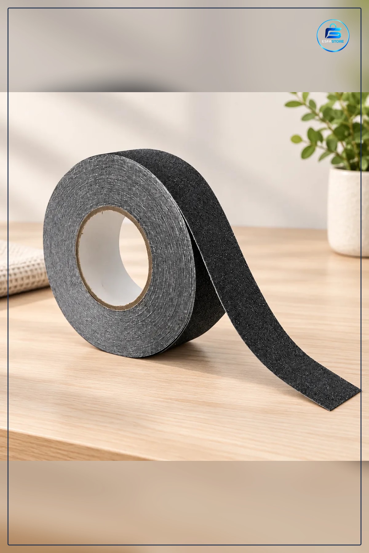 Kaydırmaz Bant 50 mm x 5 m Merdiven Basamak İçin Yapışkanlı Anti Kayma Şerit Banyo Duş Zemin Bandı