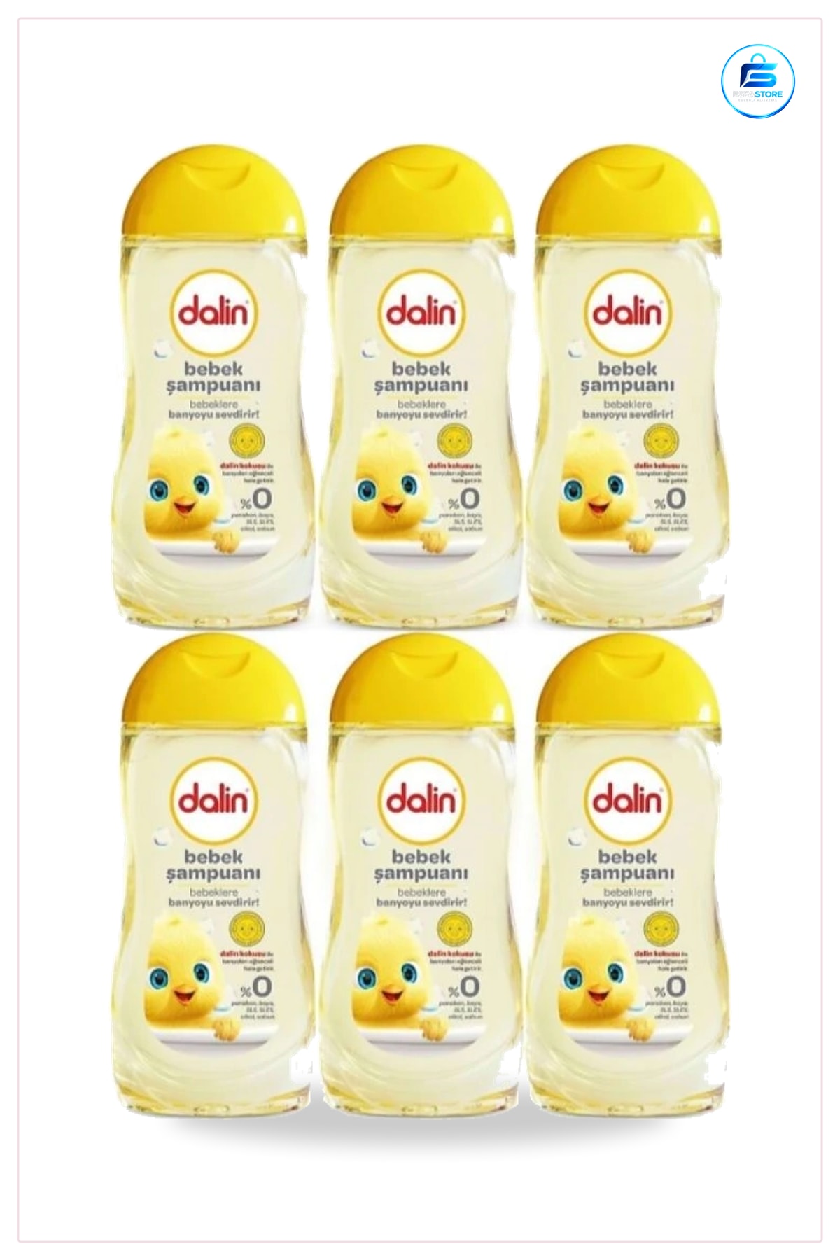 Bebek Şampuanı 200 ml Bebekler İçin Saç ve Vücut Yıkama Bakım Ürünü Günlük Banyo Kullanımı