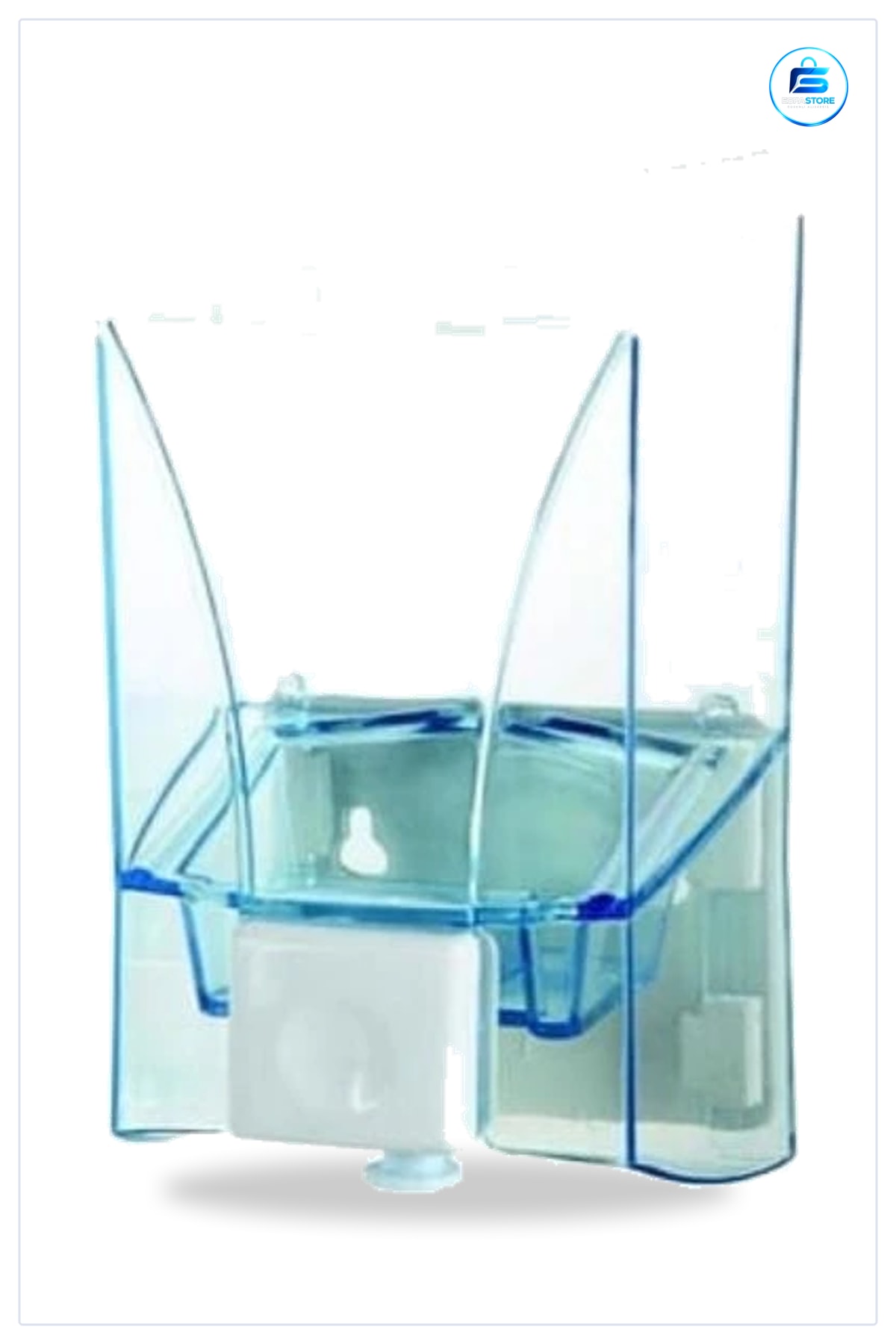 Duvara Monte Sıvı Sabunluk Banyo Lavabo Kolay Erişimli Düzen Sabun Dispenseri Şeffaf