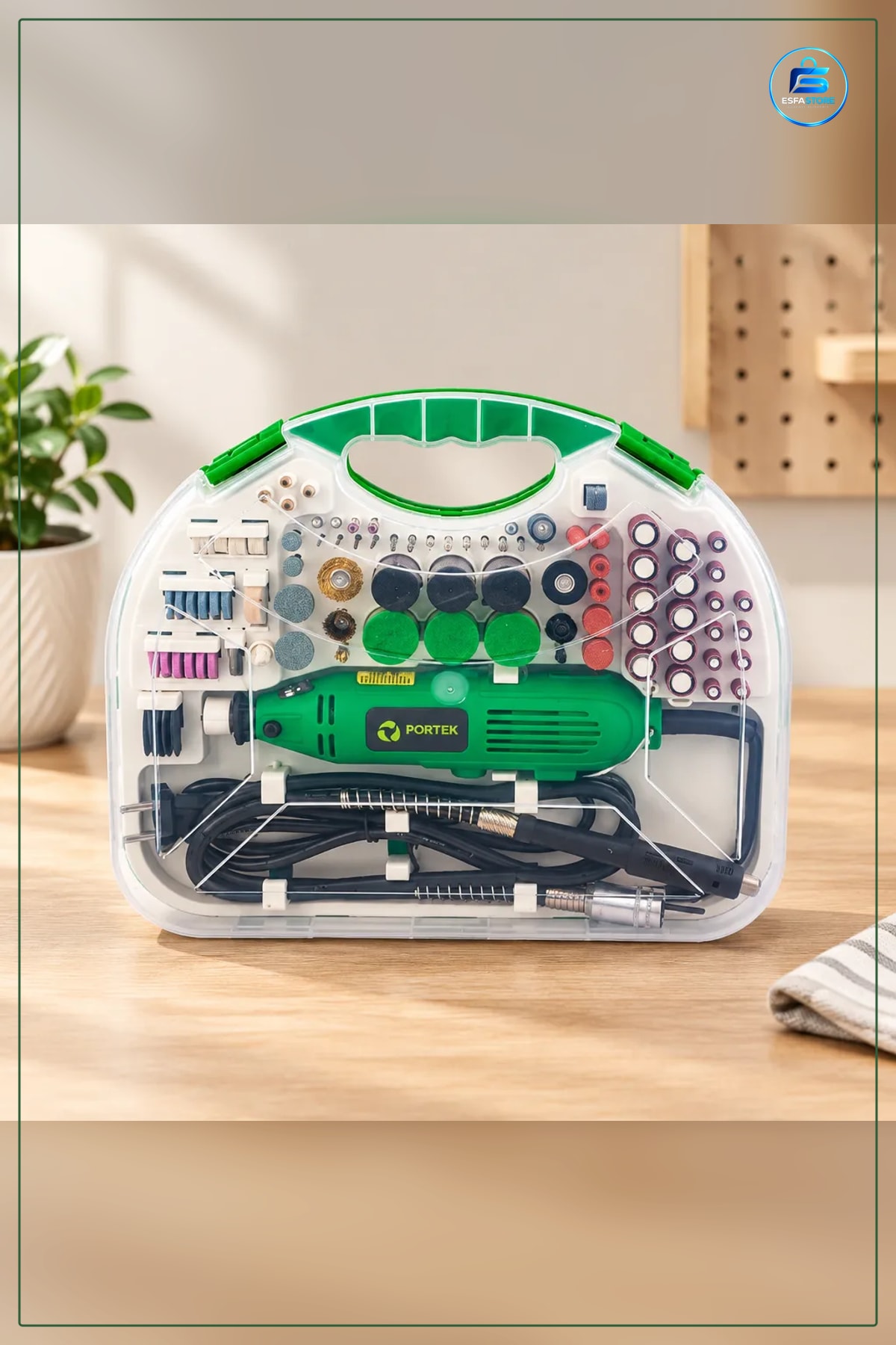 Gravür Makinesi Seti Hobi Aksesuarlı Taşıma Çantalı Mini Taşlama Kesme Oyma Aparatları