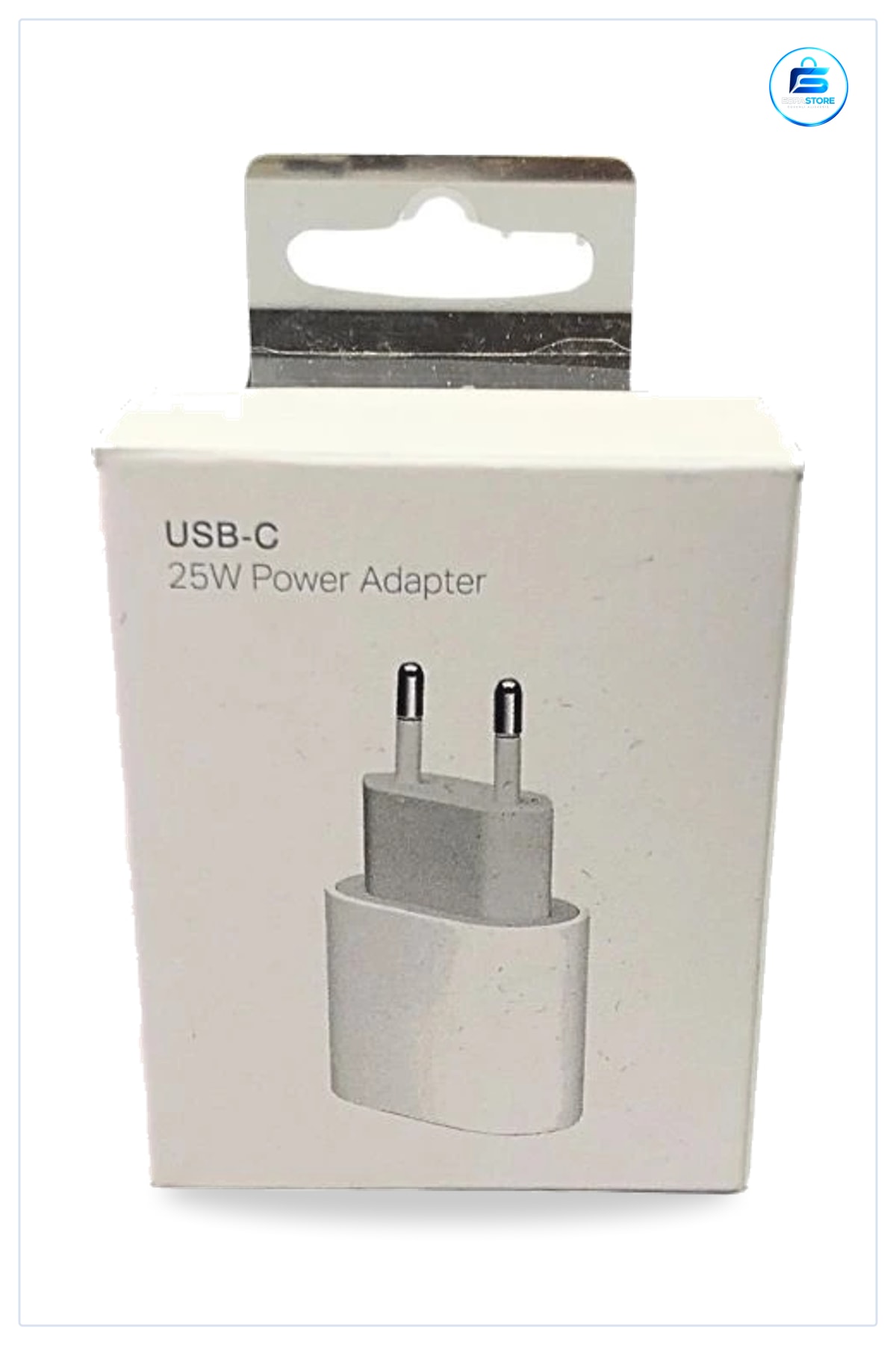 USB C Şarj Aleti 20W ila 25W Tek Başlık Telefon İçin Kutulu Hızlı Adaptör Beyaz Renk