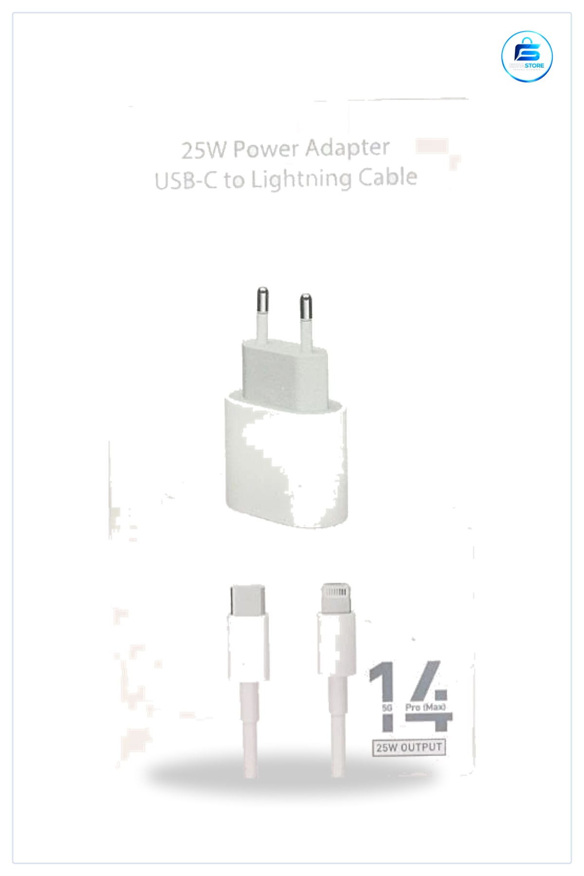Şarj Aleti 20W Başlık ve Kablo Seti USB C Lightning Bağlantılı Cep Telefonu Güç Adaptörü