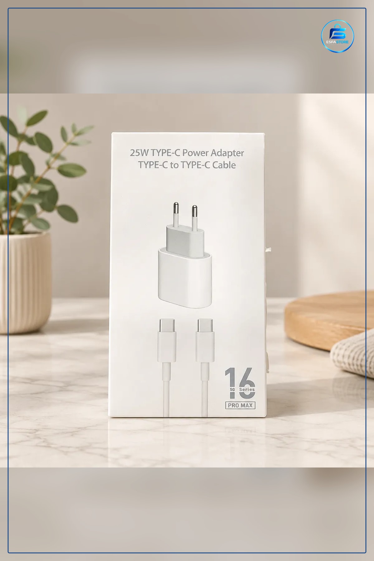 Şarj Aleti 25W ve 35W Type C Adaptör Kablo Seti Hızlı Telefon Tablet Güç Başlığı Beyaz