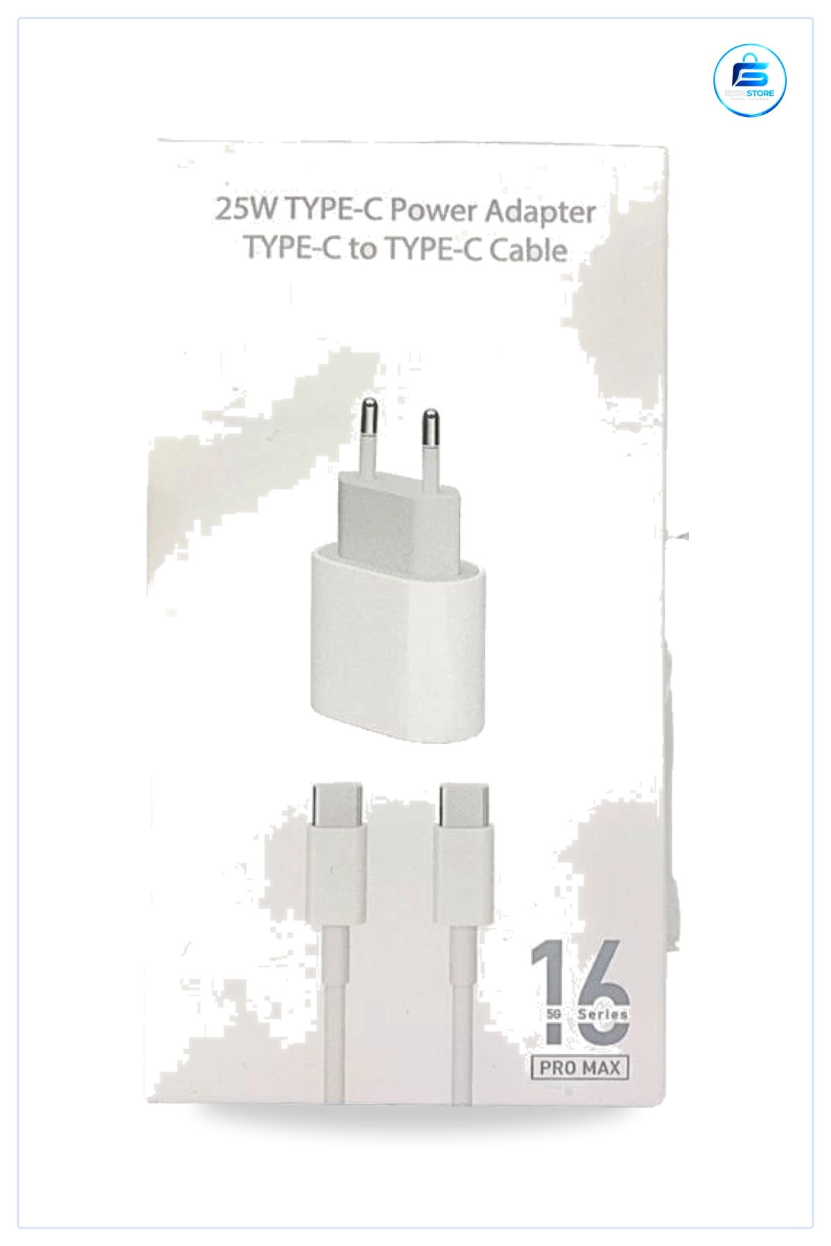 Şarj Aleti 25W ve 35W Type C Adaptör Kablo Seti Hızlı Telefon Tablet Güç Başlığı Beyaz