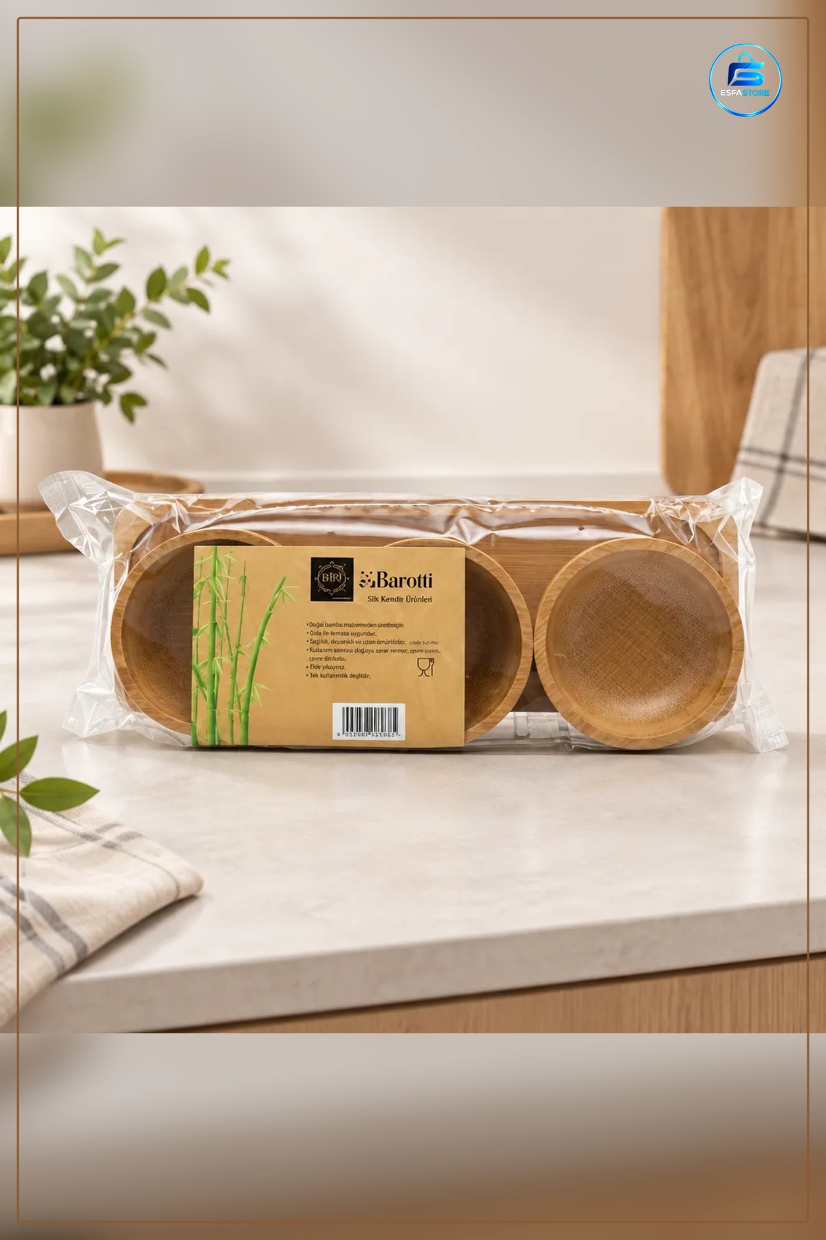Altlıklı Bambu Mini Sunumluk Tepsi Atıştırmalık Servis Kasesi Sofra Doğal Küçük Porsiyon Mutfak