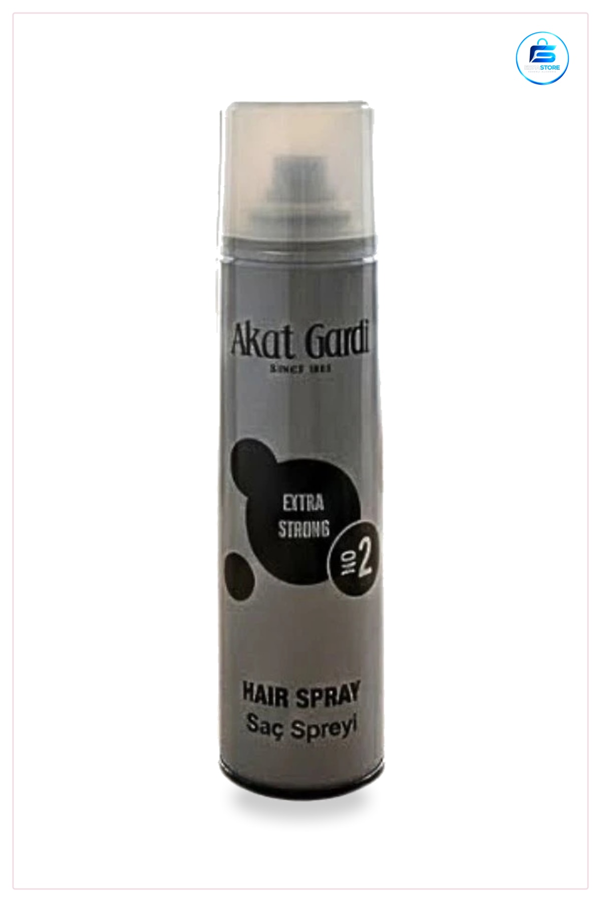 Saç Spreyi 180 ml Küçük Boy Gri Şekillendirici Sprey Günlük Kullanım Kişisel Bakım Ürünü