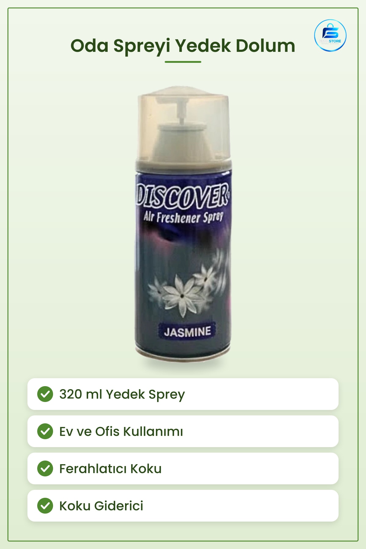 Oda Spreyi Yedek Dolum Mix 320 ml Koku Giderici Hava Temizleyici Ev Ofis Kokusu Ferahlatıcı
