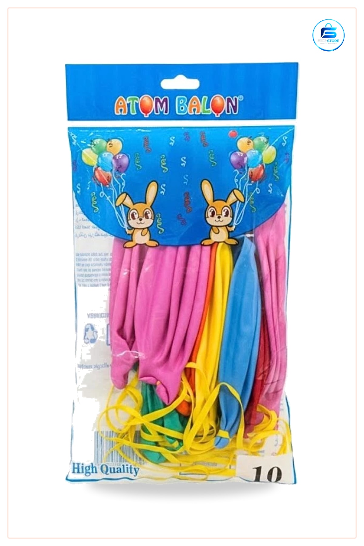 Balon Jumbo Lastikli 10 Adet Karışık Renk Parti Doğum Günü Kutlama Süsleme Ev Dekorasyonu