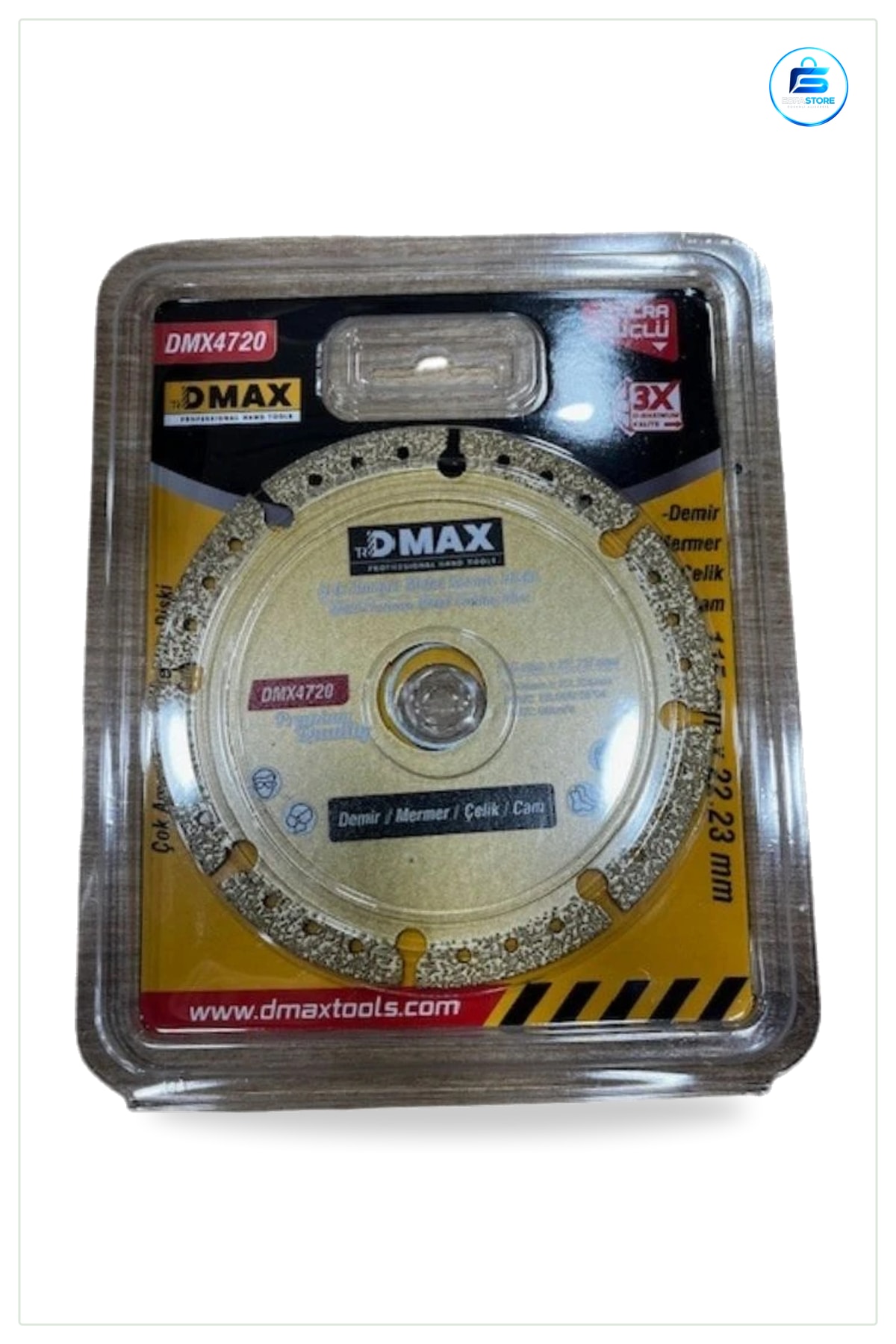Çok Amaçlı Metal Kesme Diski Elmas Kaplamalı Demir Mermer Çelik Cam Kesim Avuz Taşı Taşlama Testere