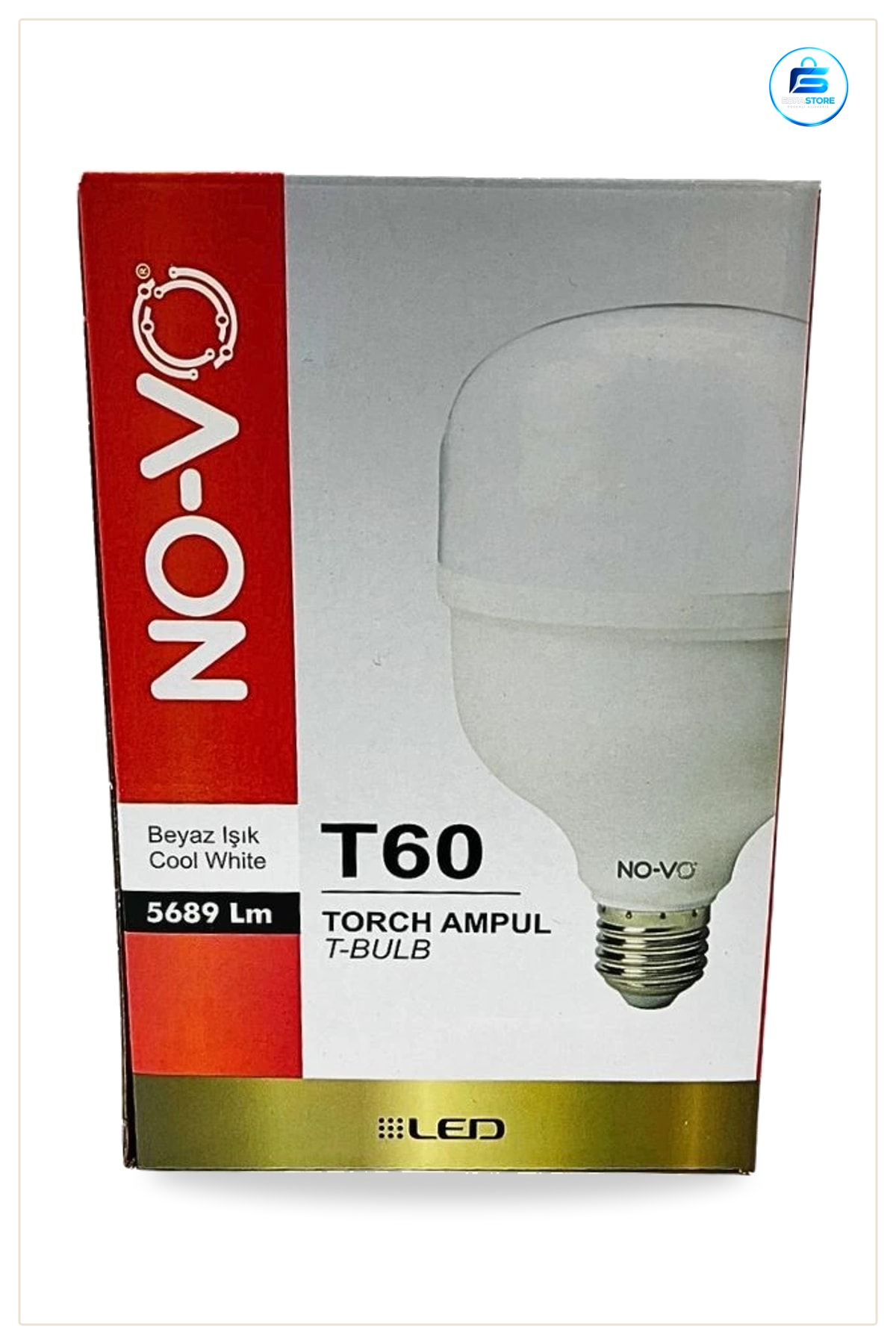 Torch LED Ampul 60 W Gold Beyaz Işık Lm Ev Mutfak Banyo Aydınlatma Lambası Kullanışlı