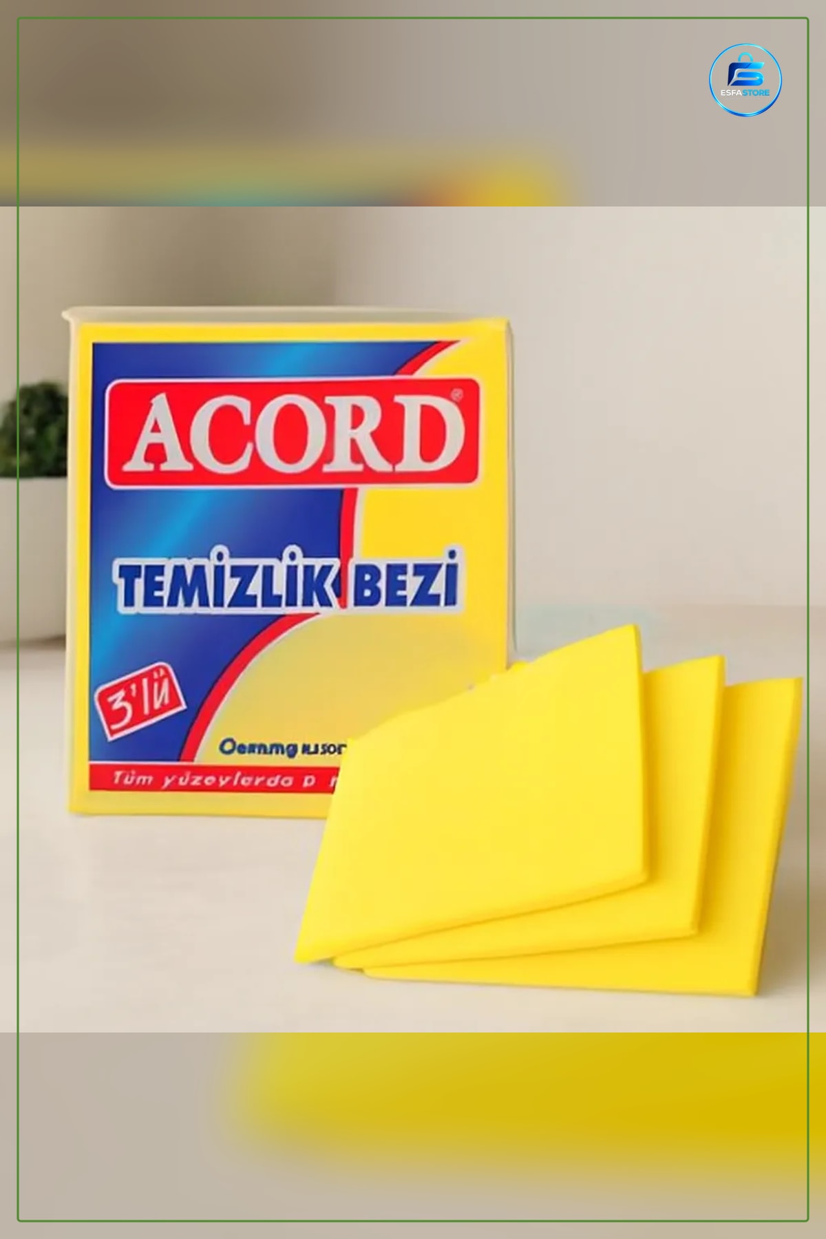 Sarı Mikrofiber Temizlik Bezi 3 Adet Cam Ayna Mutfak Tezgahı Banyo Mobilya Yüzey Çok Amaçlı