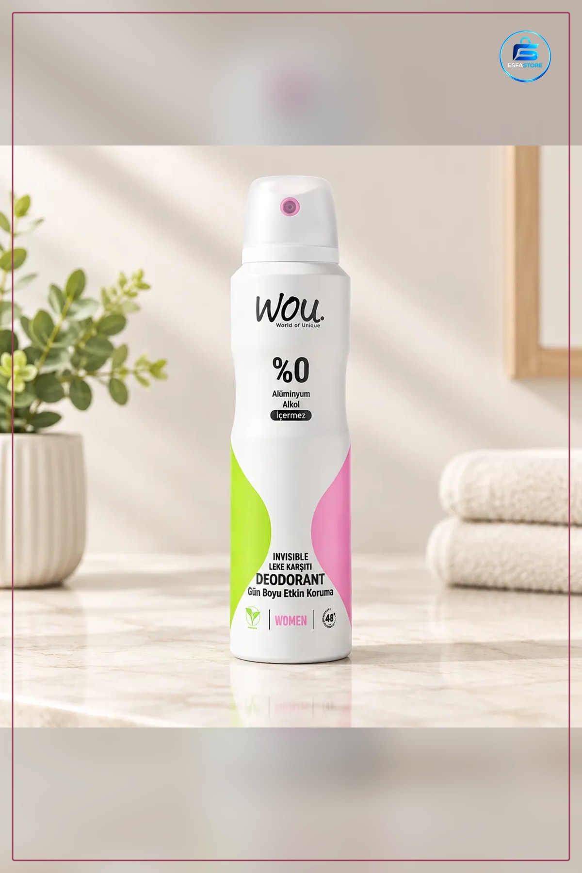 Deodorant Bayan 150 ml Sprey Leke Karşıtı Gün Boyu Koruma Alkol İçermeyen Kadın Kişisel Bakım
