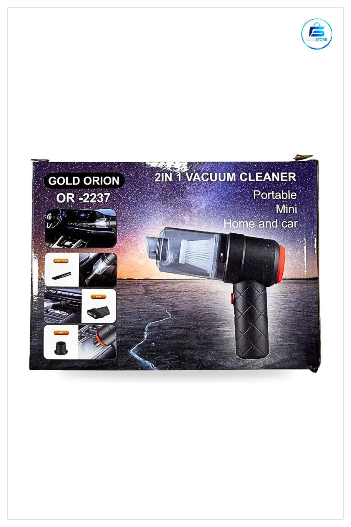 Mini USB Oto Süpürgesi Araç İçi Taşınabilir 2in1 Çift Fonksiyonlu Kompakt Vakum Ev