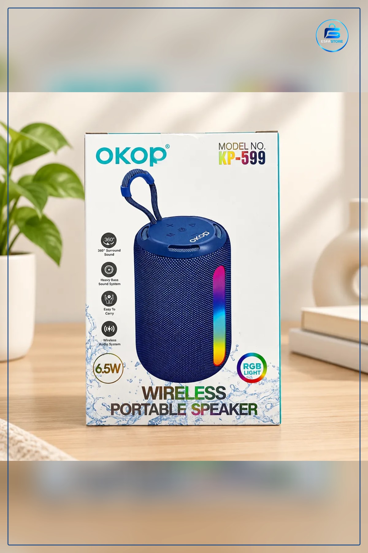 Bluetooth Hoparlör Küçük Boy Ses Bombası Kablosuz Taşınabilir RGB Işıklı Taşıma Asklı