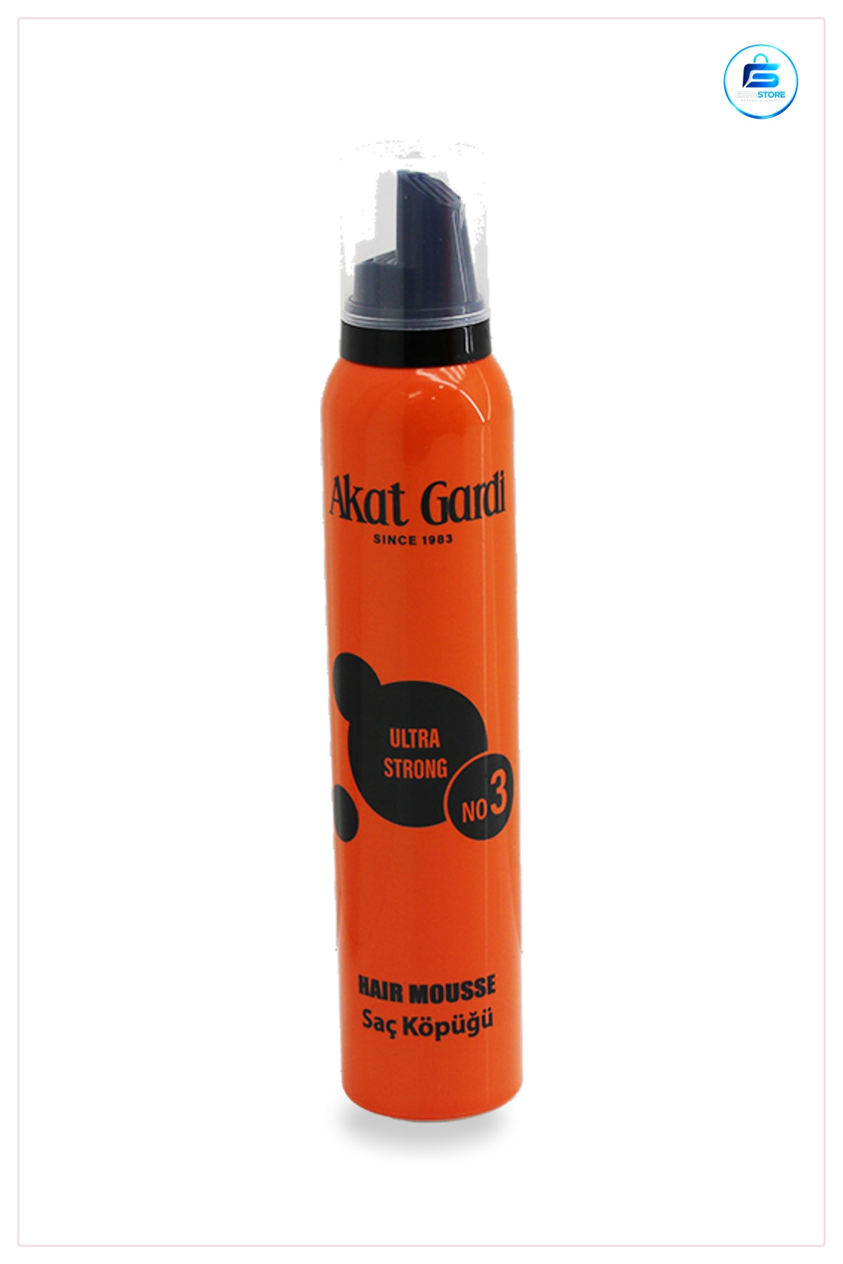 Saç Köpüğü Turuncu 200 ml Ultra Strong Hacim Dolgunluk Şekillendirici Kalıcı Tutuş Pratik