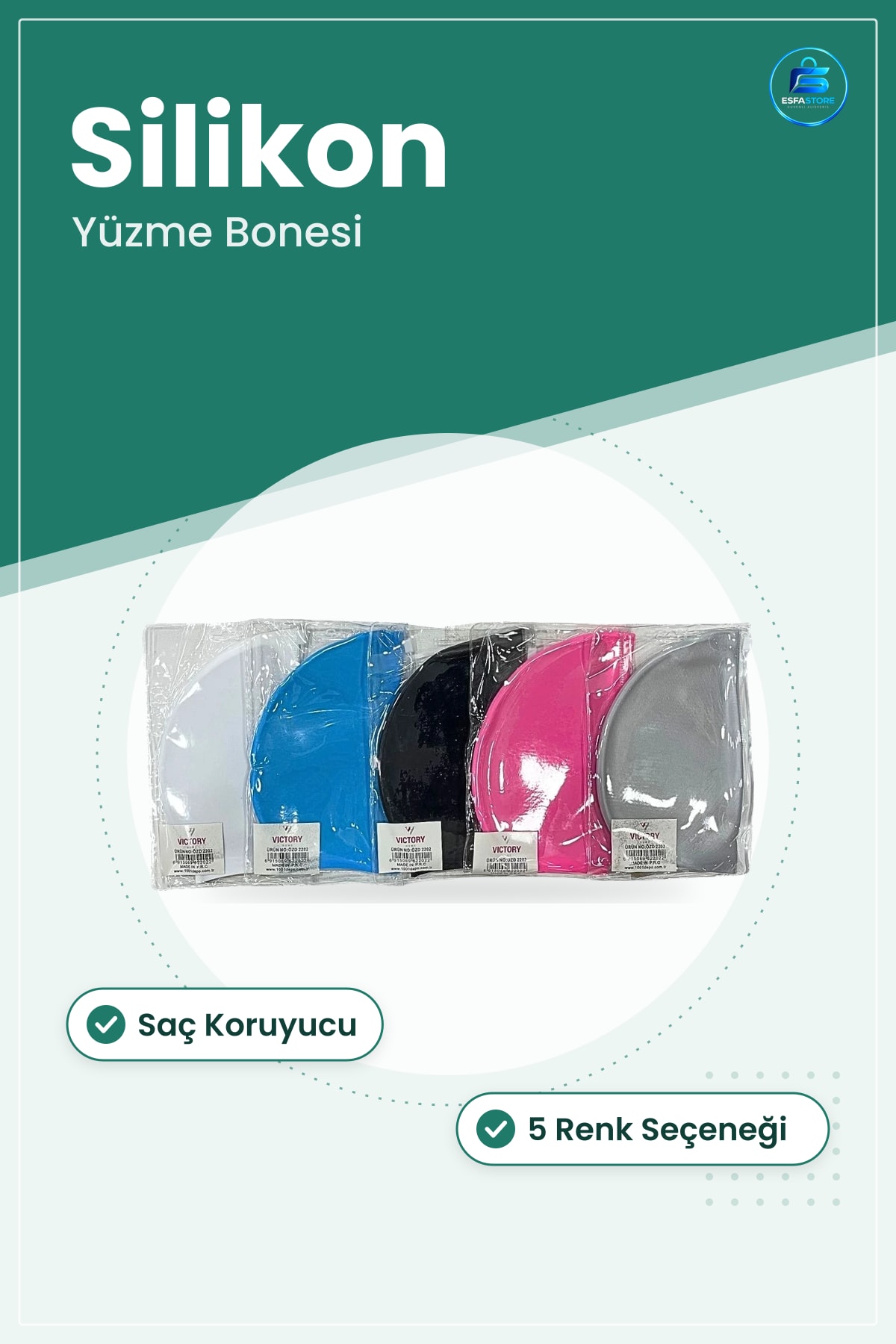Silikon Yücü Bonesi Kadın Erkek Yüzme Havuz Saç Koruyucu Su Sporu Aksesuar Kulak Koruma Pratik
