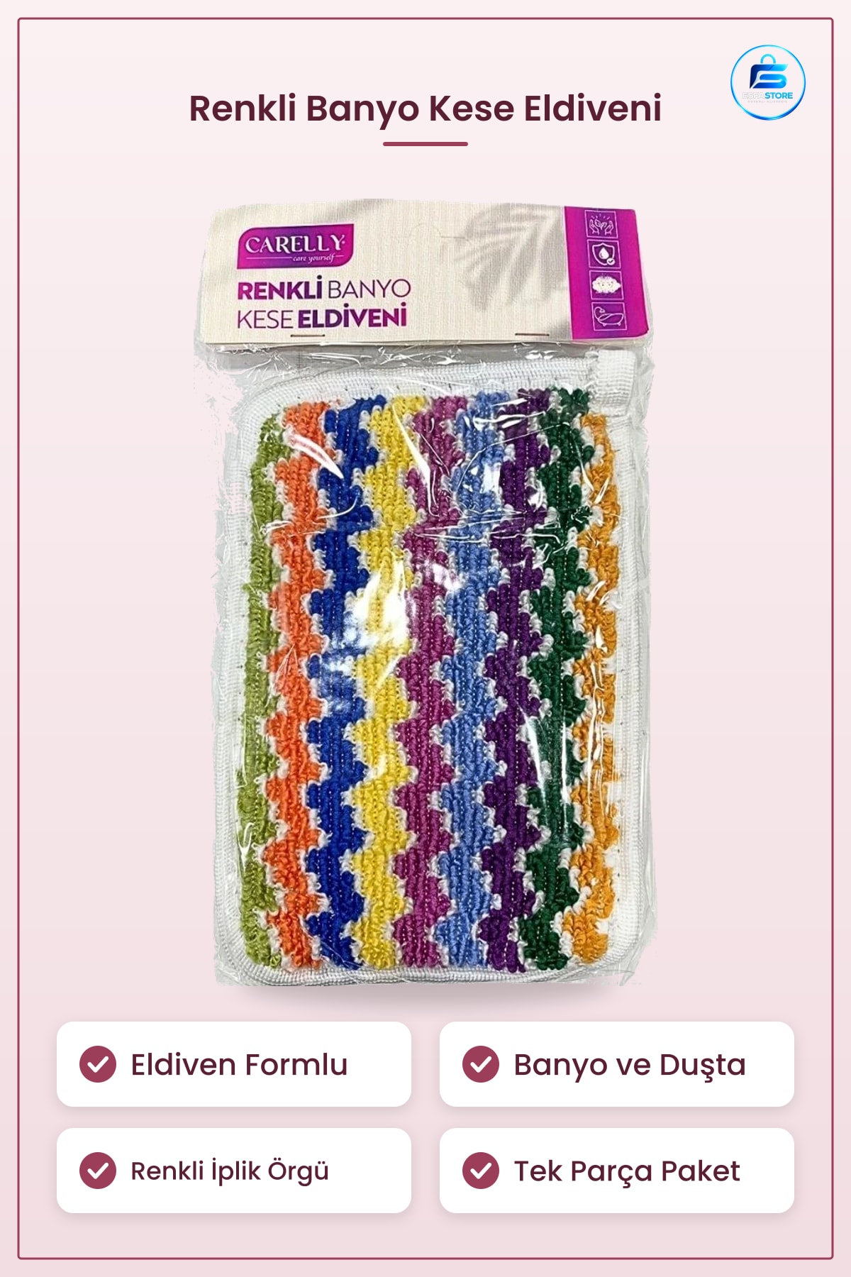 Renkli Banyo Kese Eldiveni Duş Vücut Peeling Lif Yıkama Eldiven Pratik Kullanım Çok Cilt Temizlik