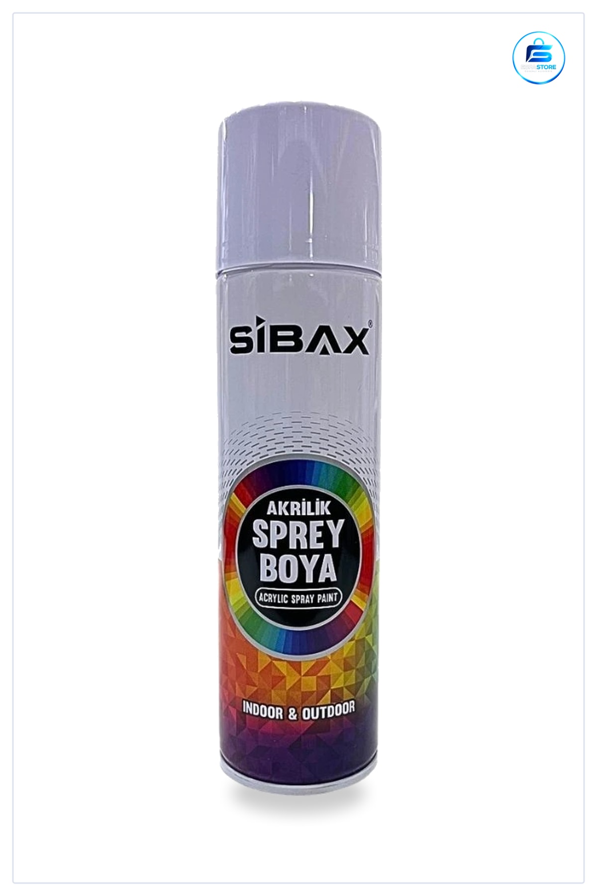 Mat Beyaz Sprey Boya 250 ml Akrilik İç ve Dış Mekan İçin Boyama Spreyi Pratik Uygulama